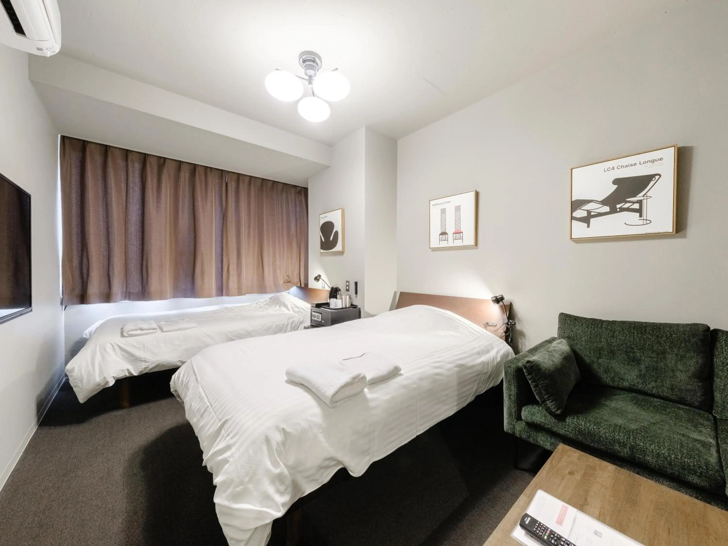 Bed in Tabist fami THE GREEN OTARU