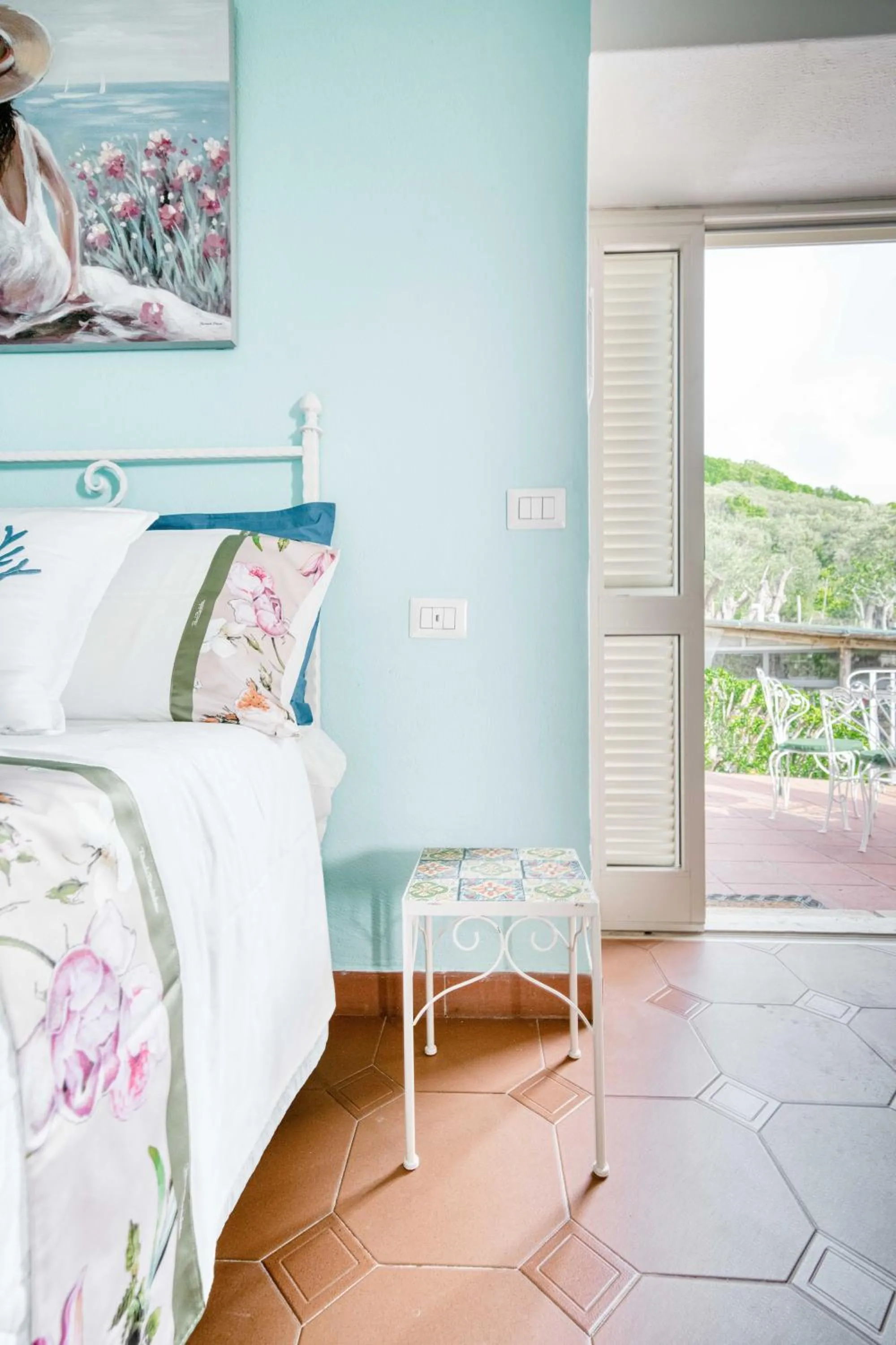 Bed in Villa Lorelei