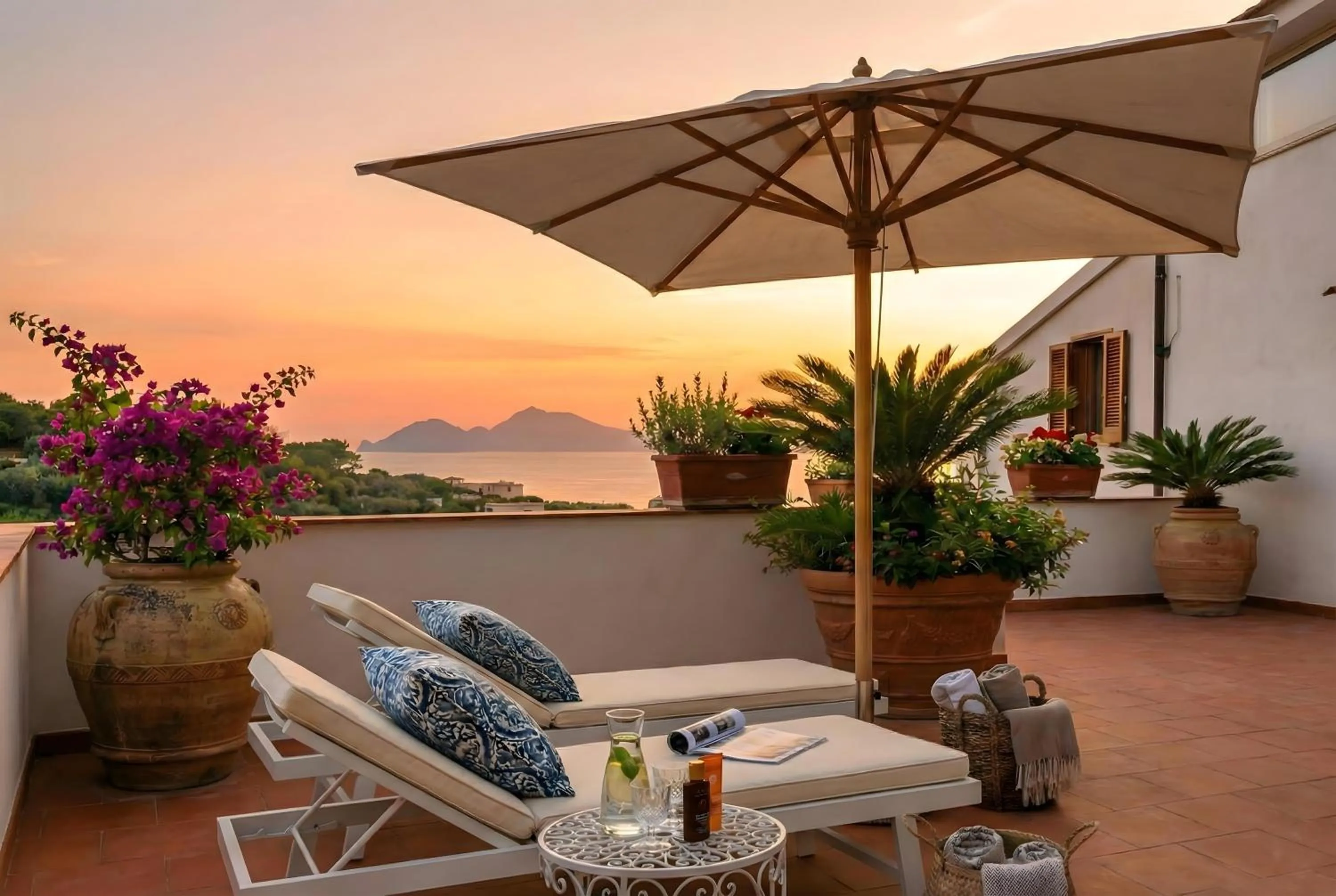 Balcony/Terrace in Villa Lorelei