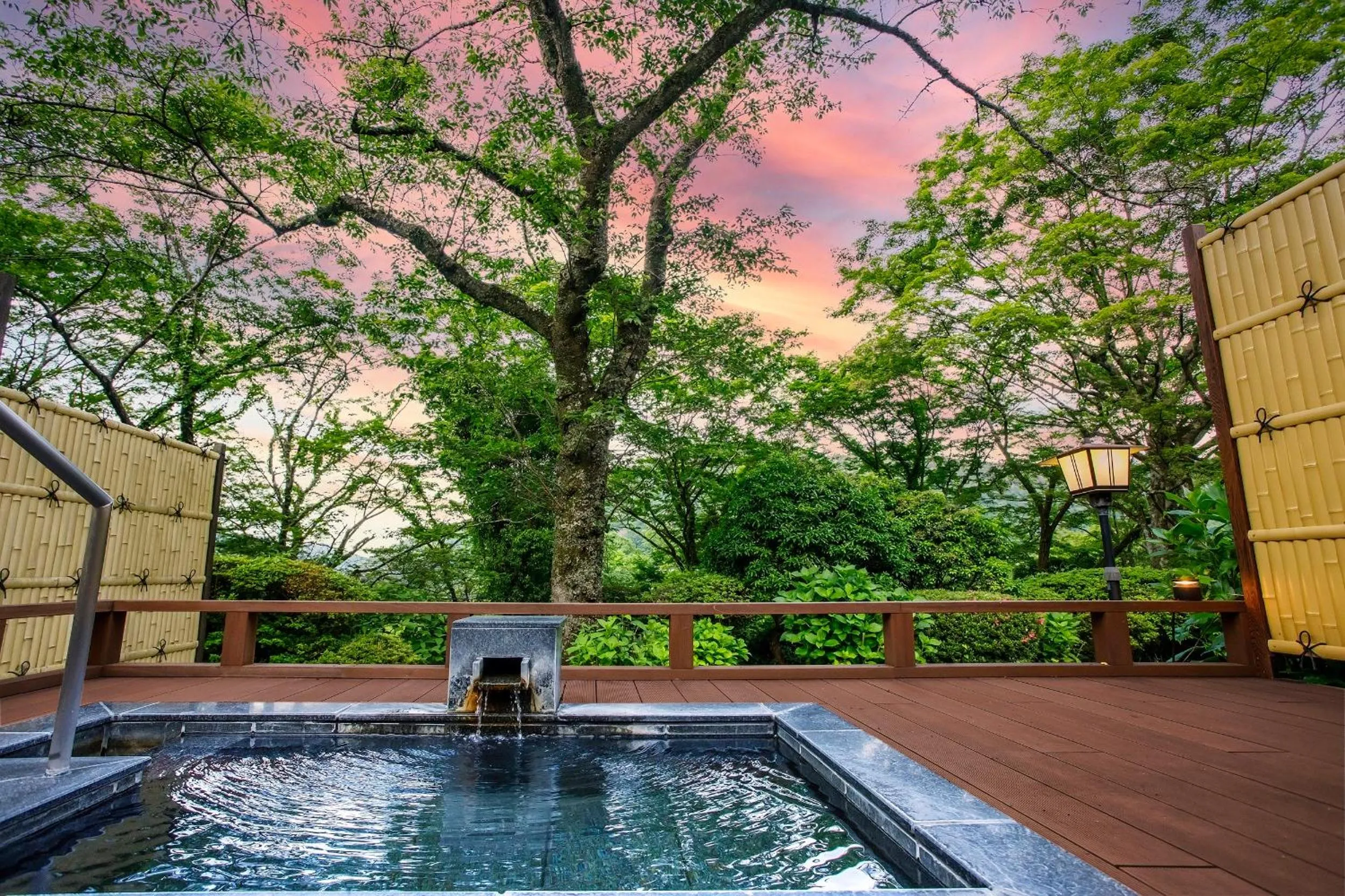 Hot Spring Bath in Hakone Kowakien Mikawaya Ryokan