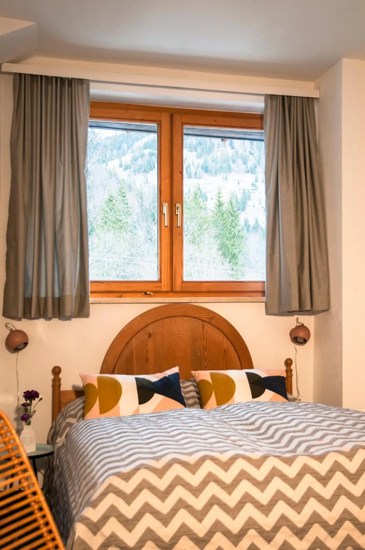 Spring, Bed in Alpenrose Bayrischzell Hotel