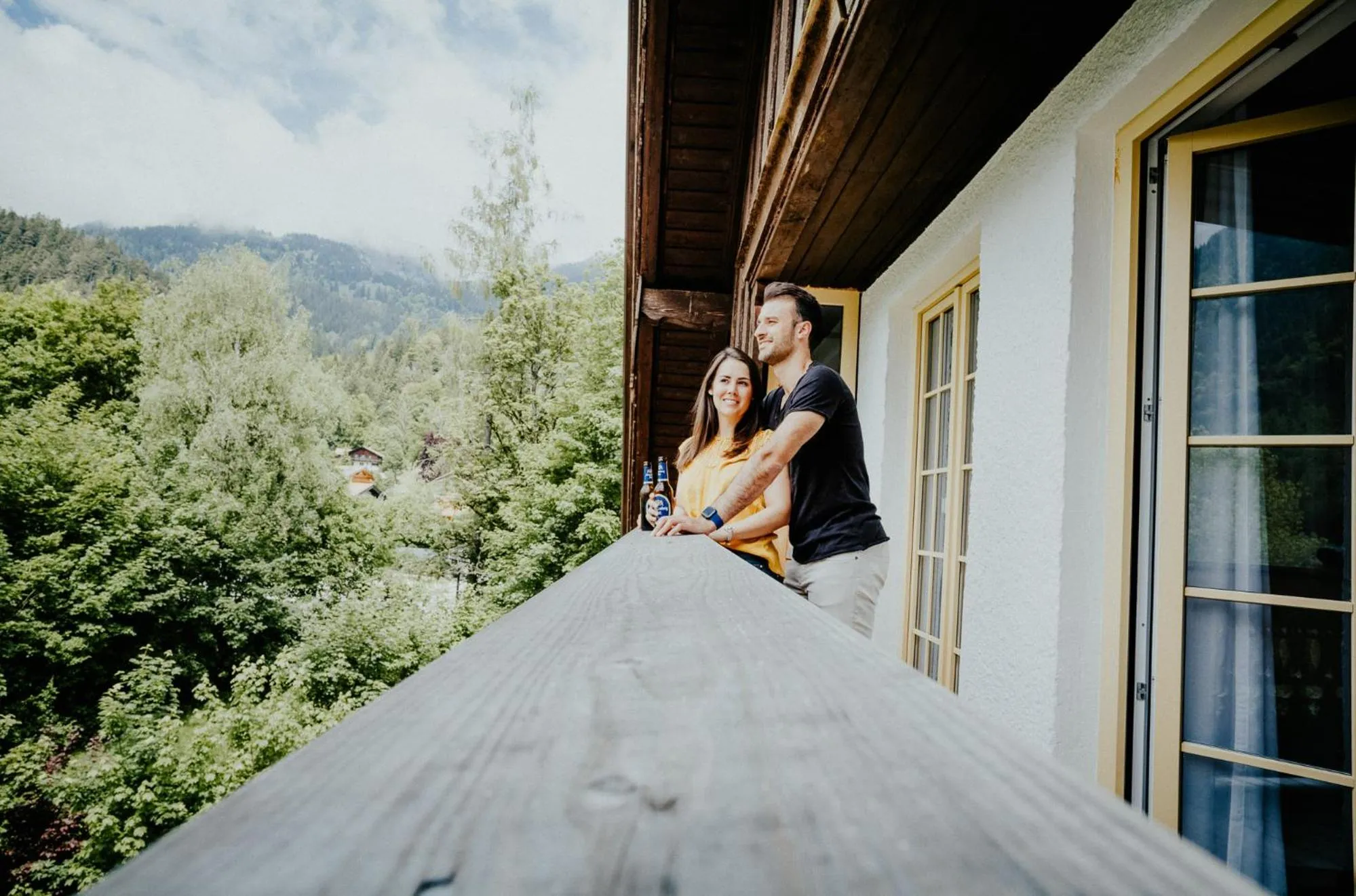 Balcony/Terrace in Alpenrose Bayrischzell Hotel