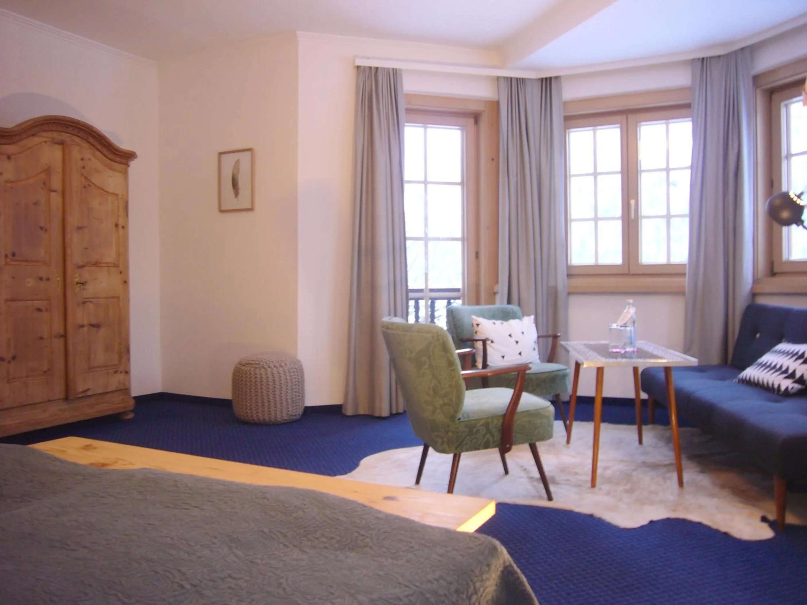 Spring, Bed in Alpenrose Bayrischzell Hotel