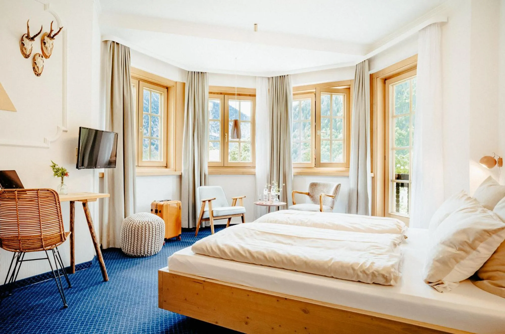 Photo of the whole room, Bed in Alpenrose Bayrischzell Hotel