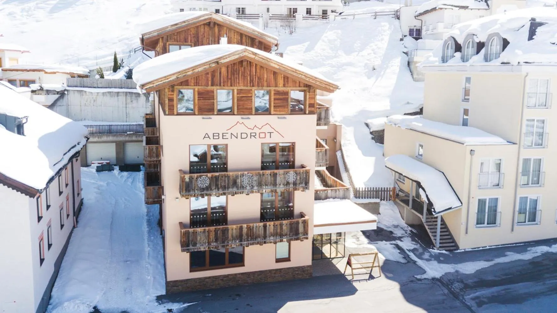 Property building in Hotel Abendrot by Alpeffect Hotels