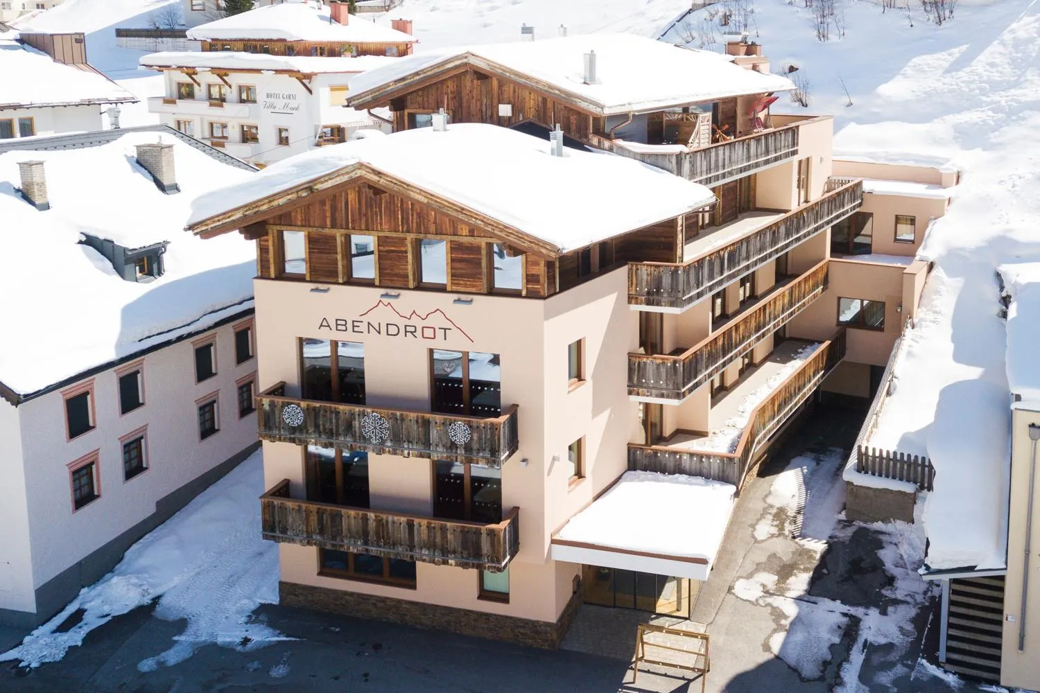 Property building in Hotel Abendrot by Alpeffect Hotels