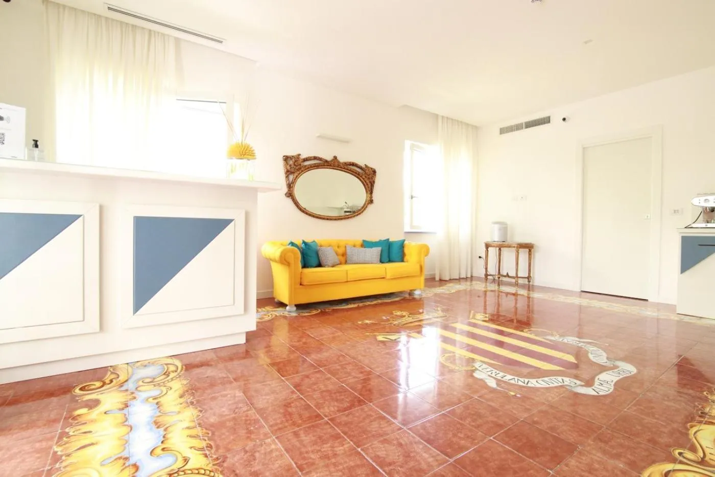 Living room in Villa Cettina Boutique Hotel