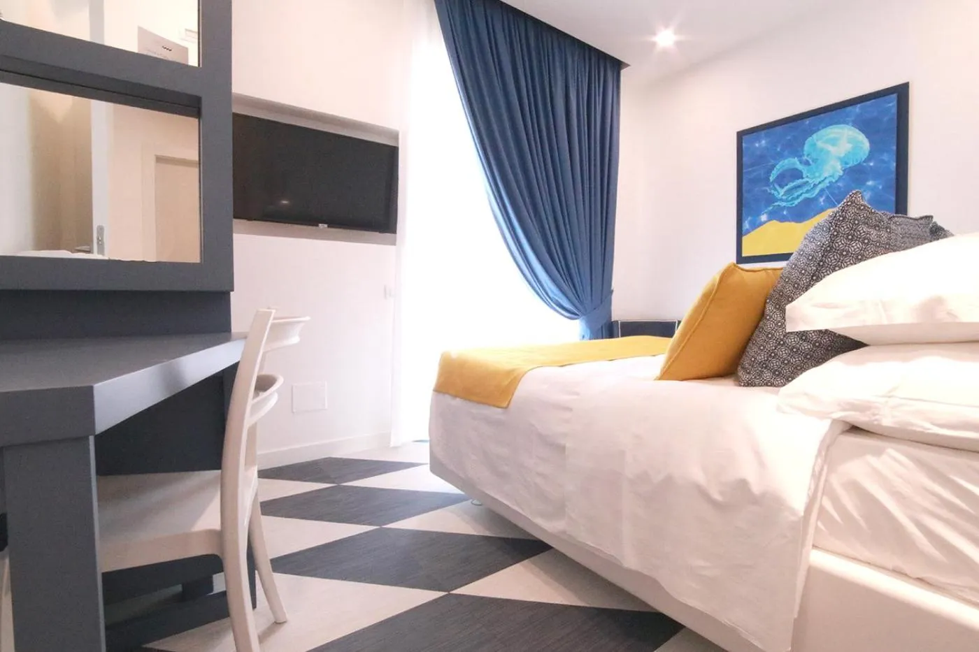 TV and multimedia, Bed in Villa Cettina Boutique Hotel