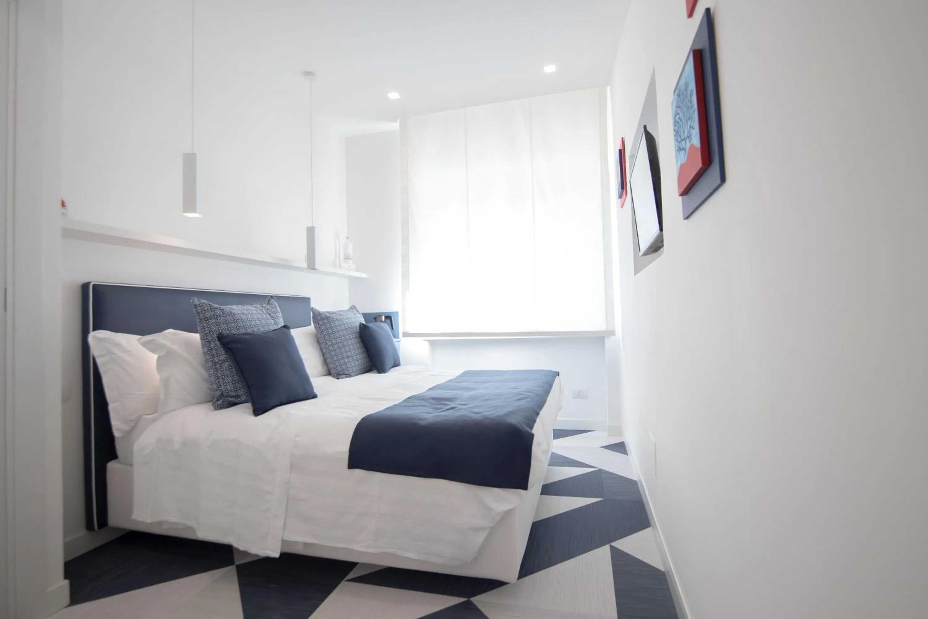 Bed in Villa Cettina Boutique Hotel