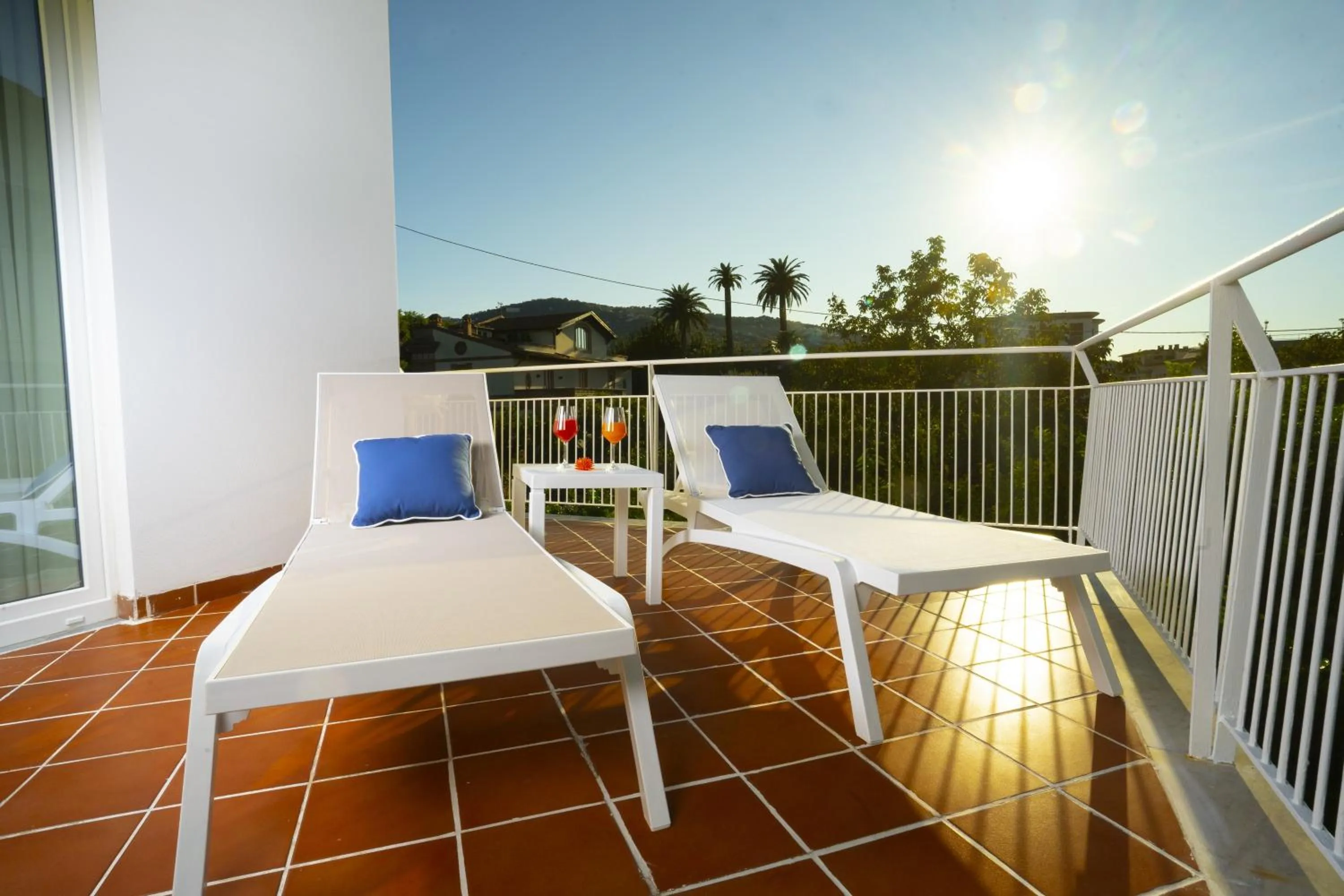 Patio in Villa Cettina Boutique Hotel