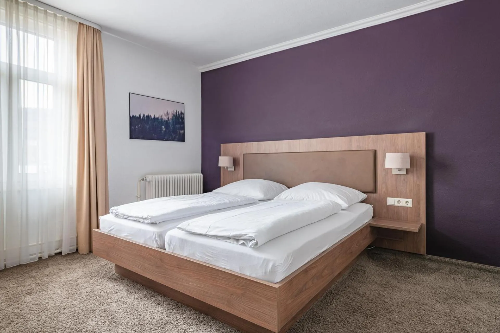 Bed in Boutique Hotel Societe