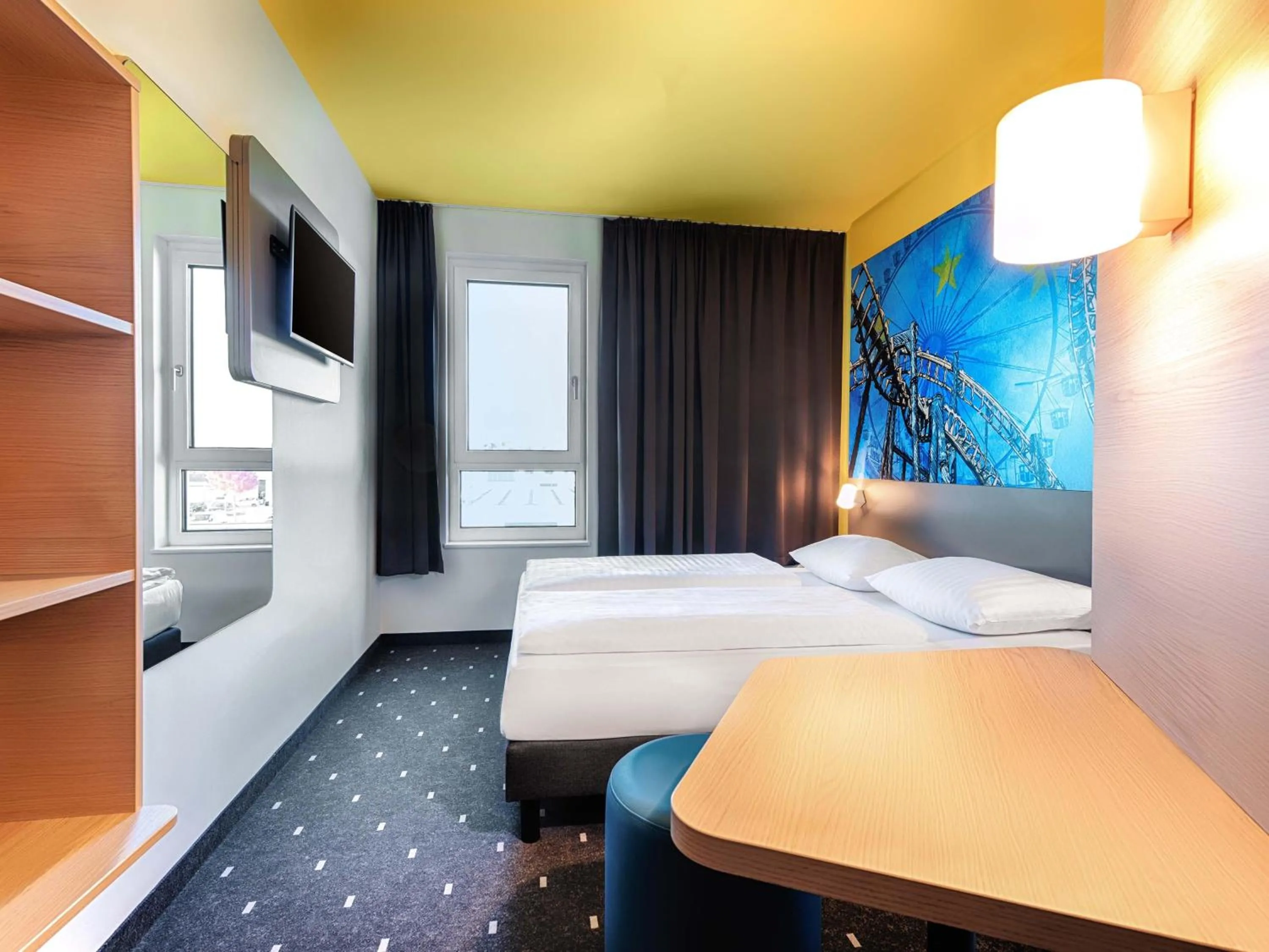 Photo of the whole room, Bed in B&B Hotel Rust-Ettenheim