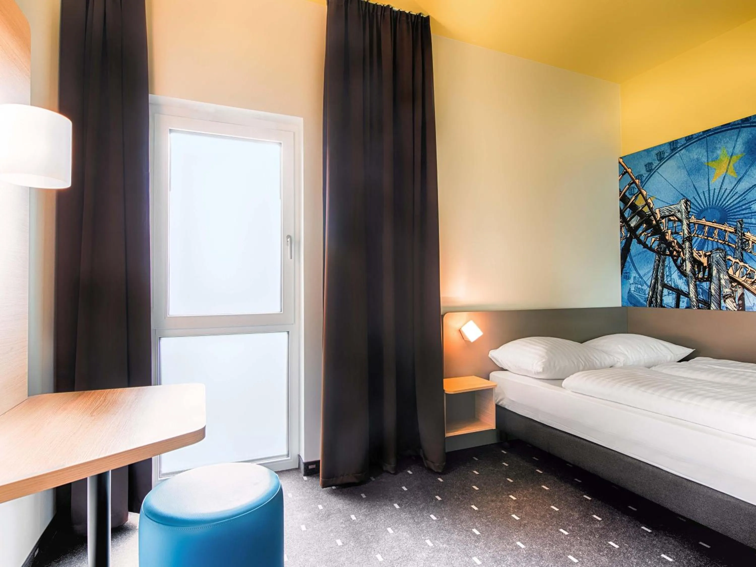 Photo of the whole room, Bed in B&B Hotel Rust-Ettenheim