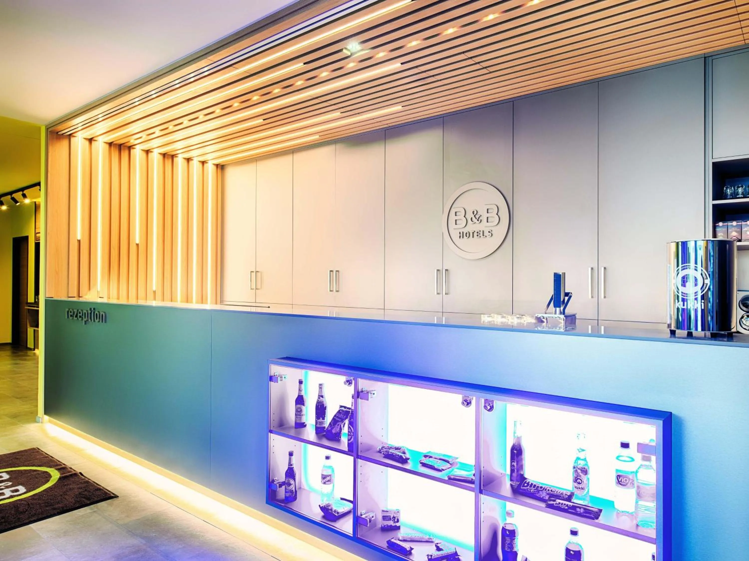 Lobby or reception in B&B Hotel Rust-Ettenheim