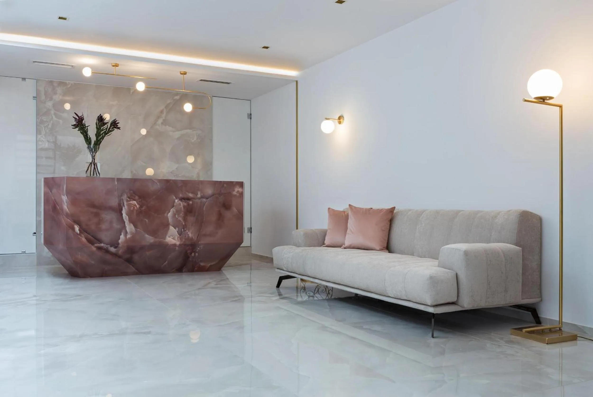 Lobby or reception in Mirabile Luxury Suites