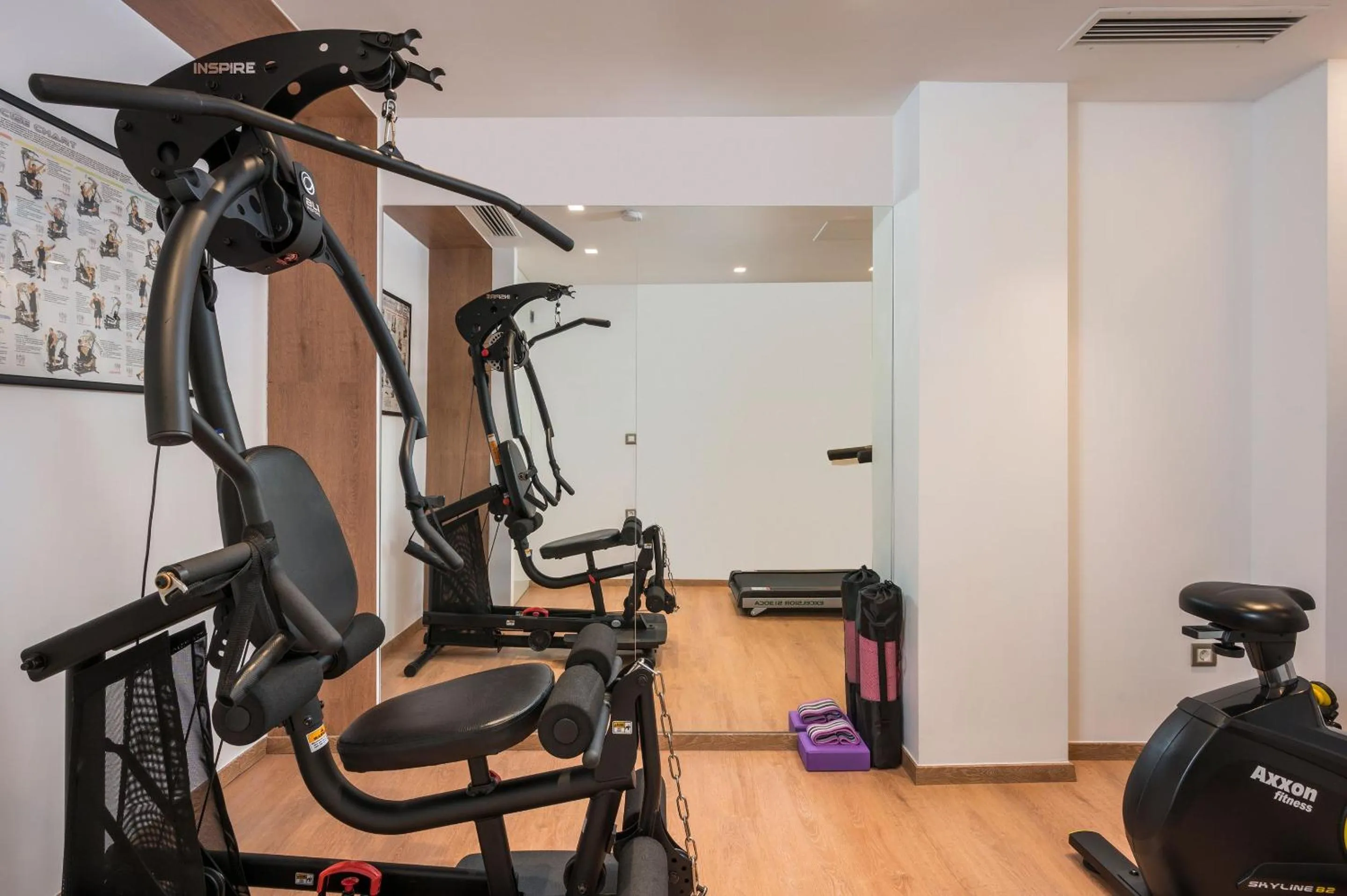 Fitness centre/facilities in Mirabile Luxury Suites