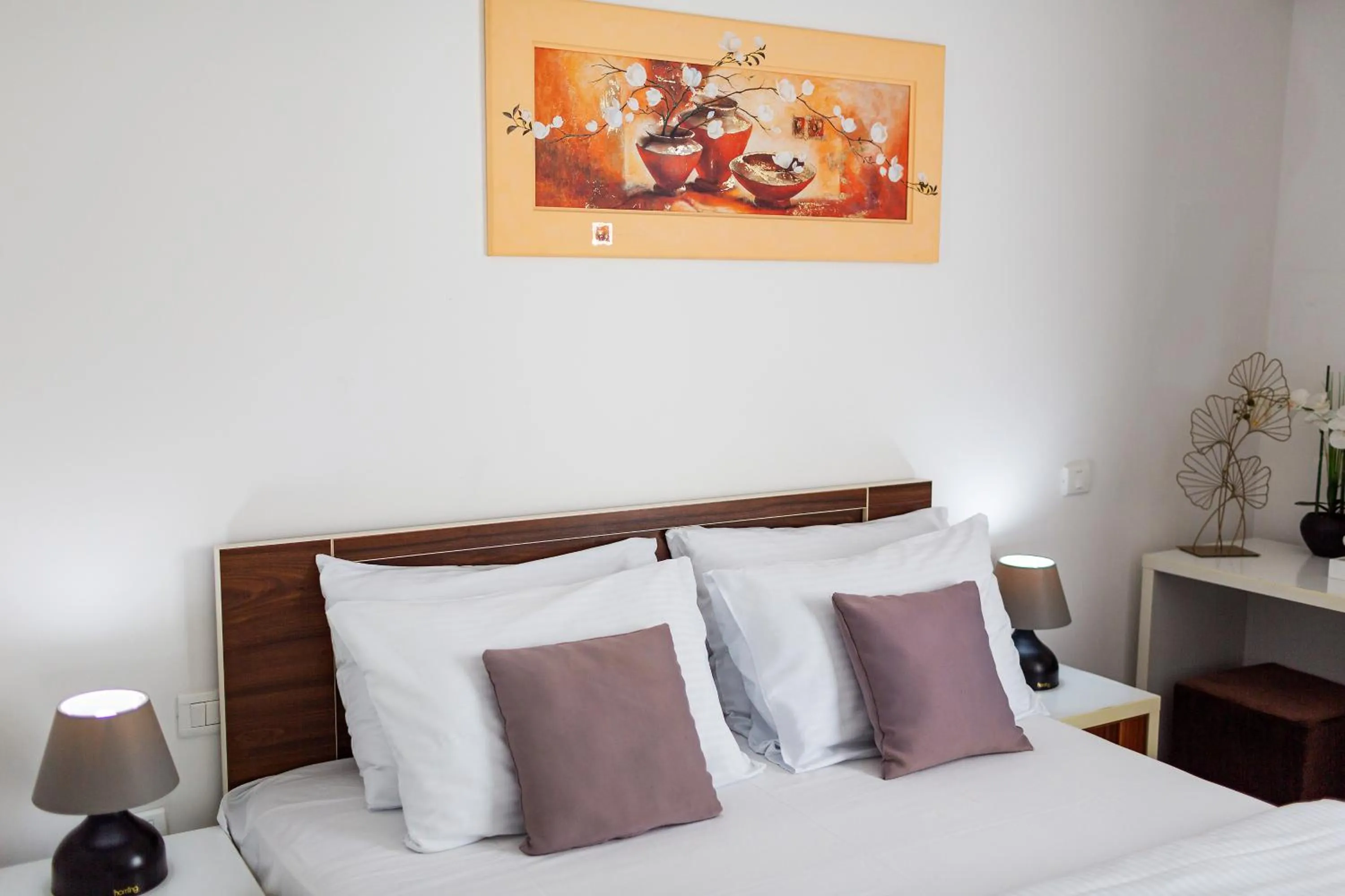 Bedroom, Bed in Hotel La mer