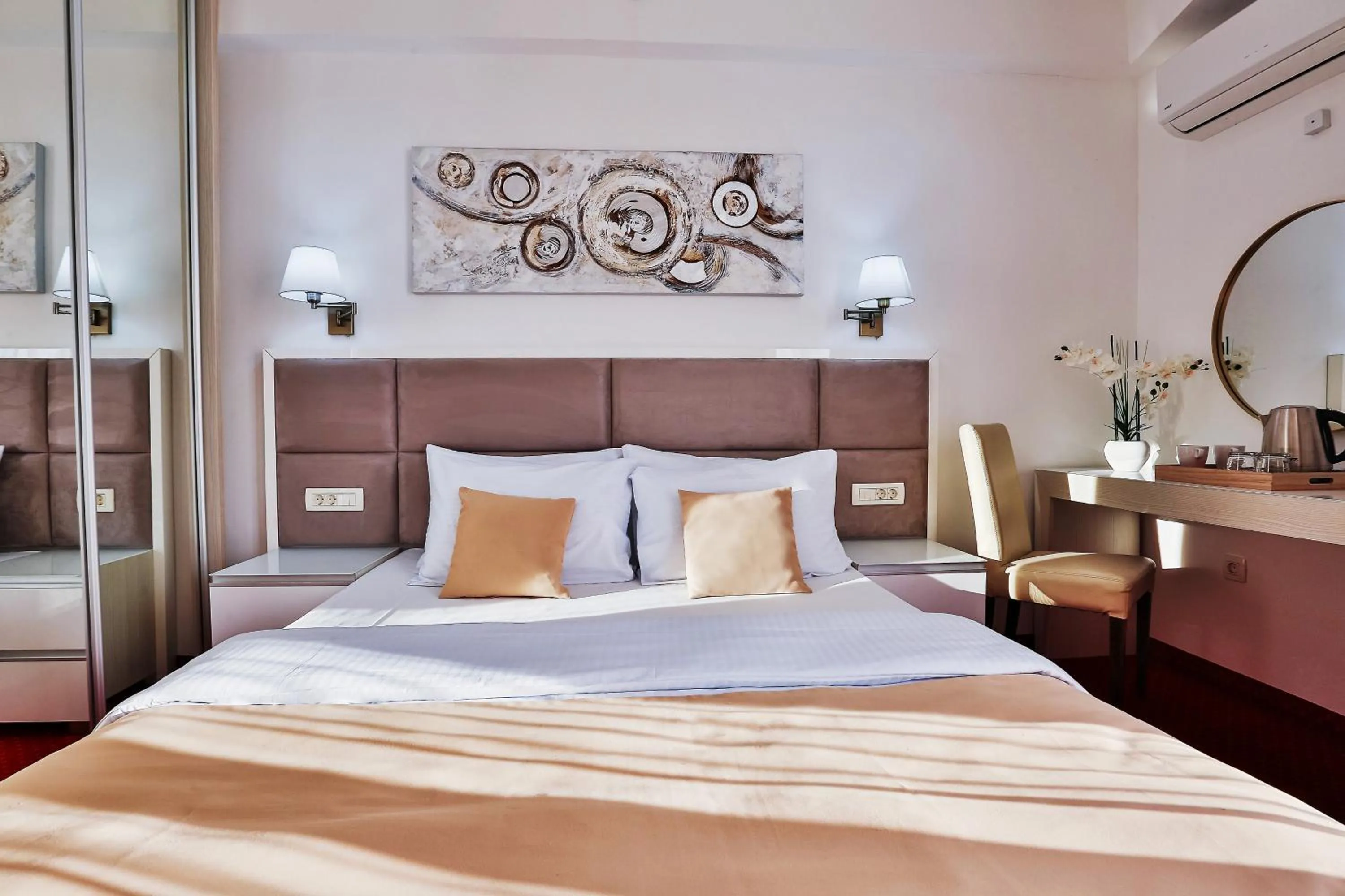 Bedroom, Bed in Hotel La mer