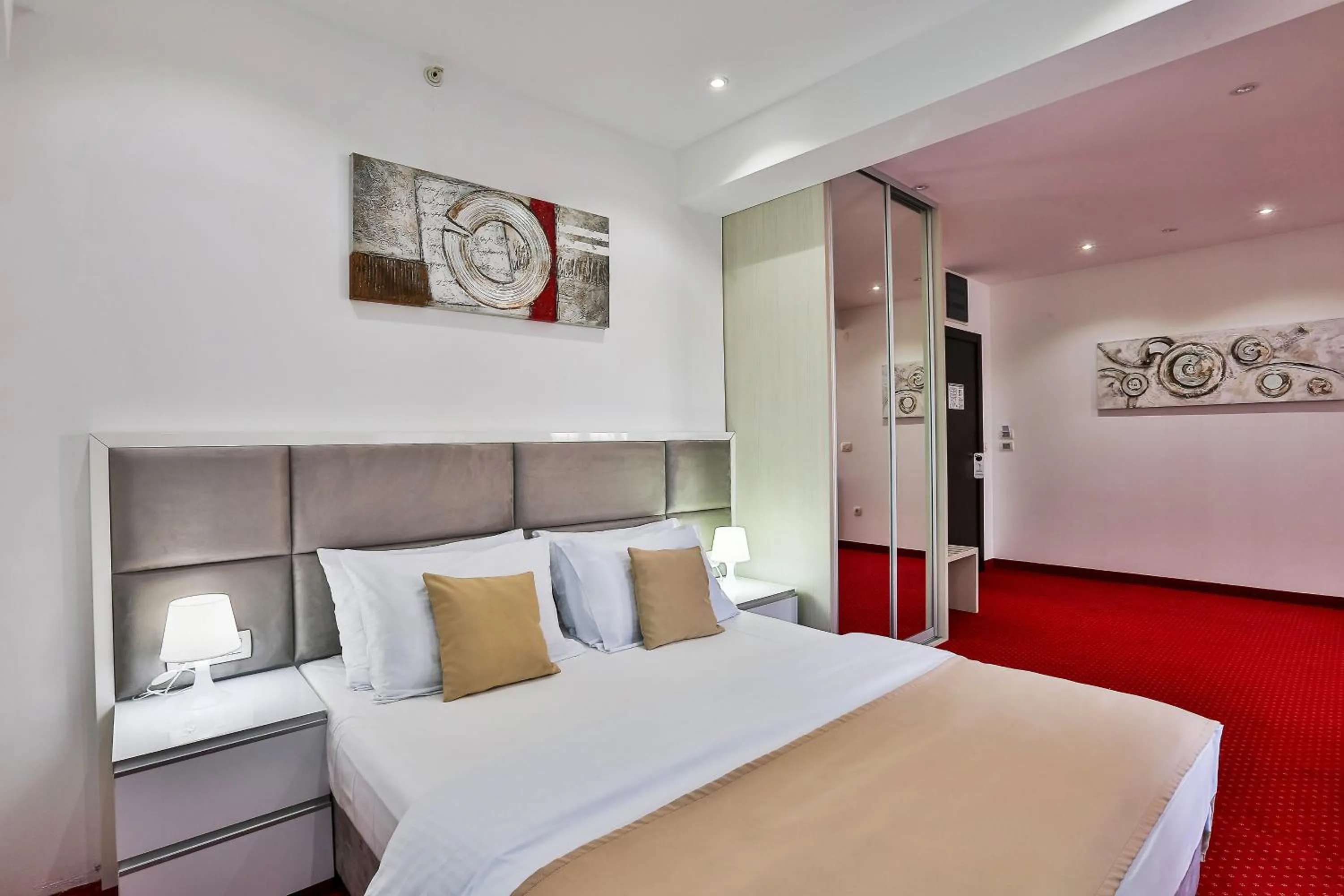 Bedroom, Bed in Hotel La mer