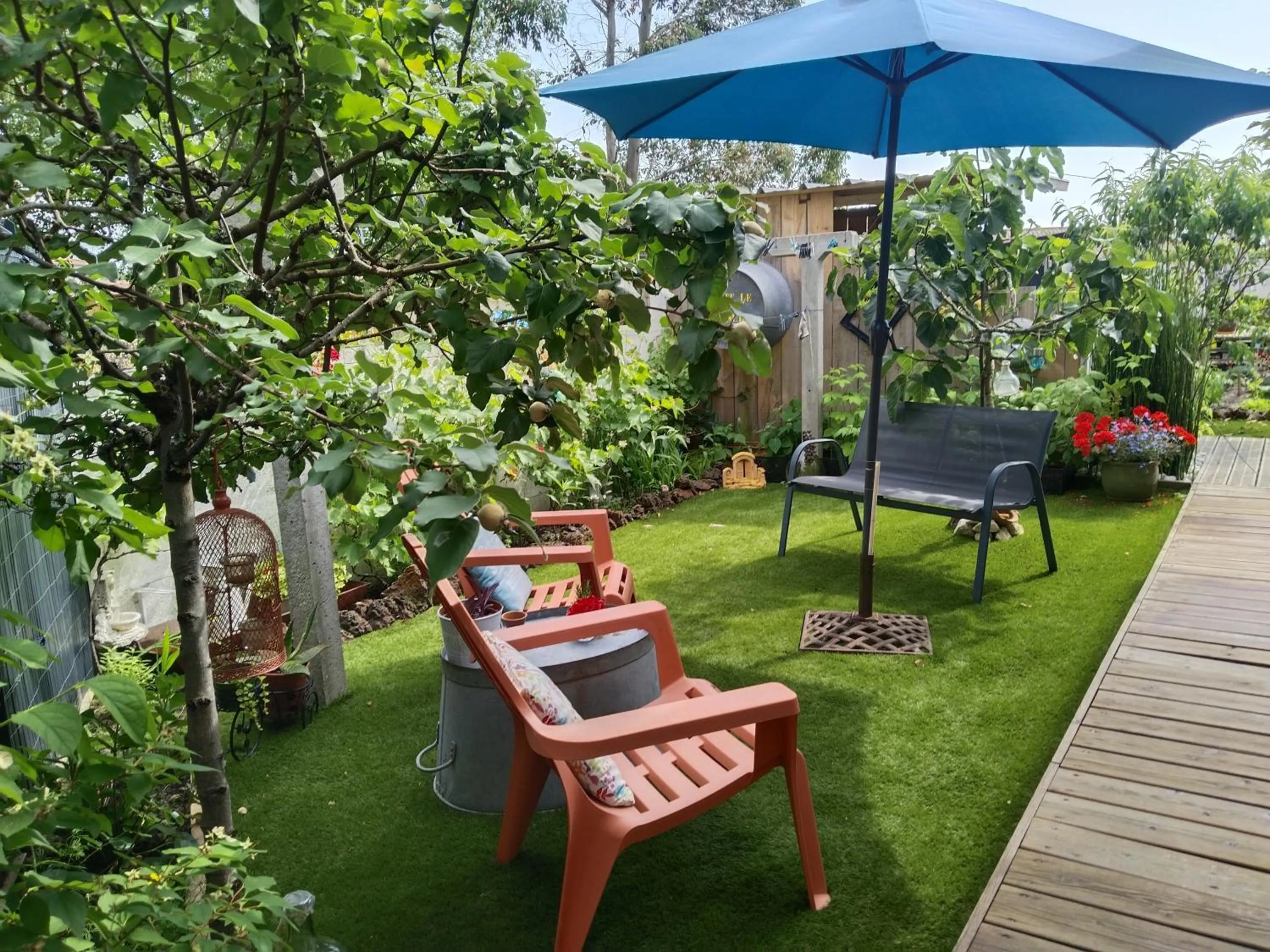 Garden in Chambre d'hôte Margot'te