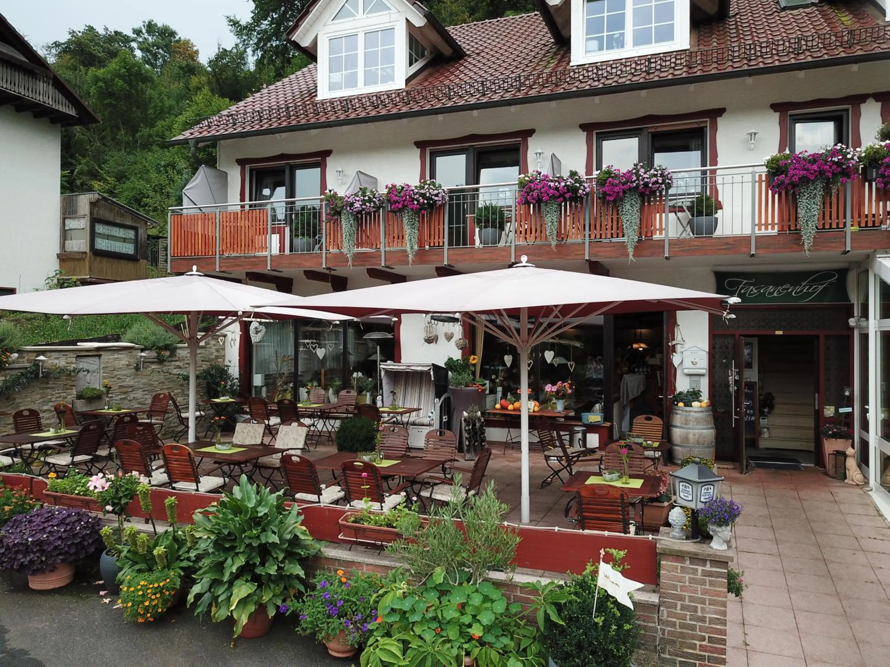 Property building in Landhotel Fasanenhof