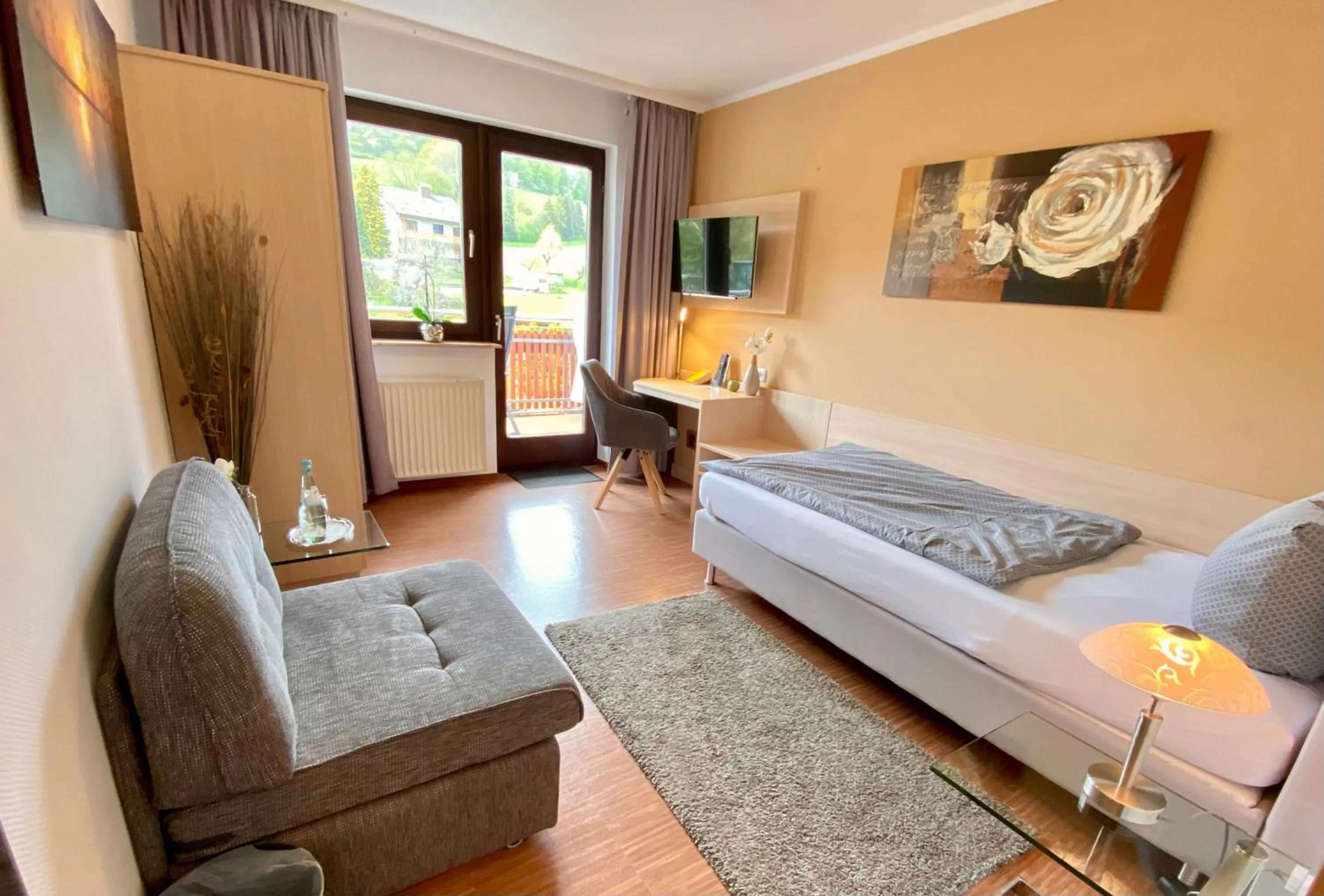 Photo of the whole room, Bed in Landhotel Fasanenhof