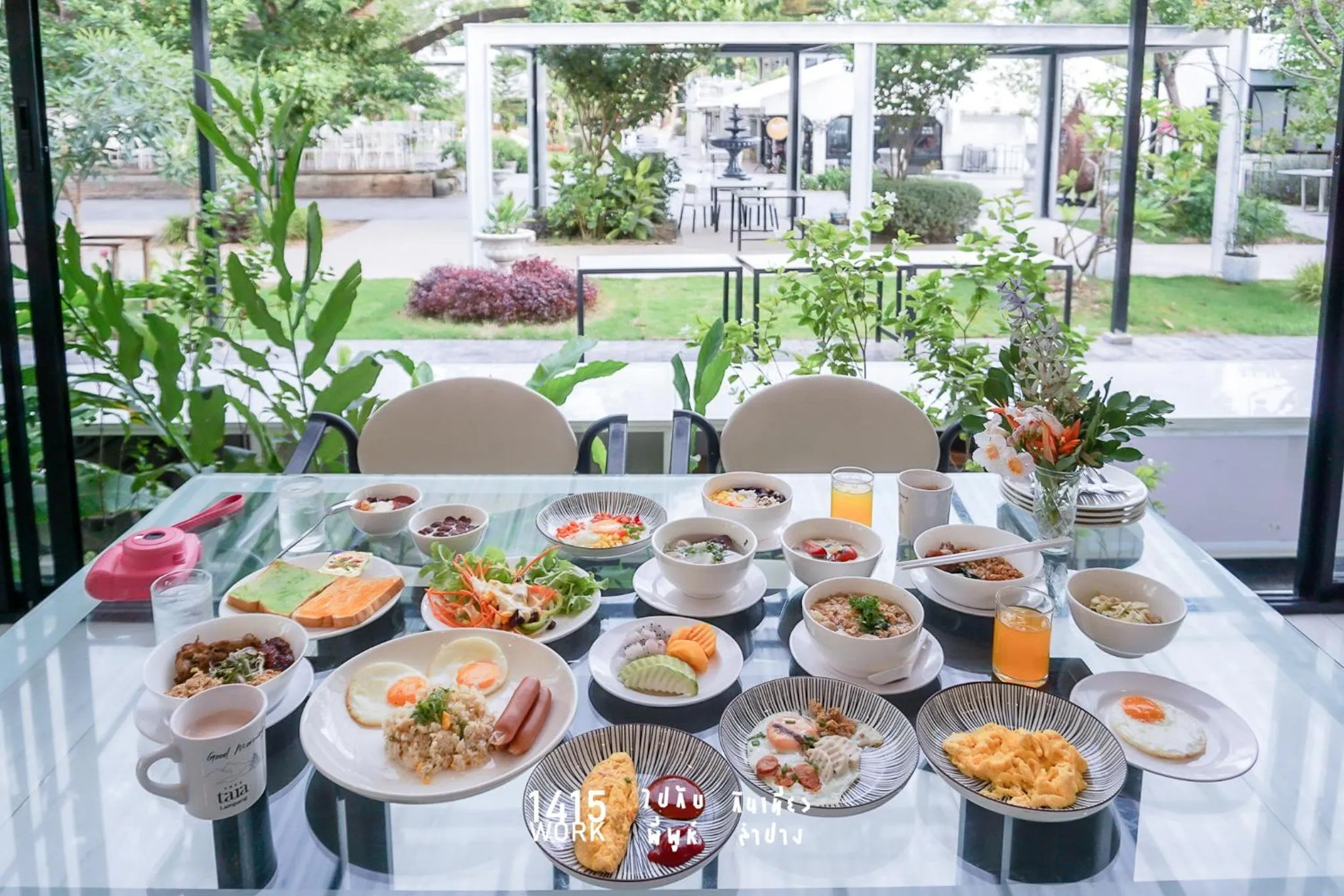 Breakfast in Tree Tara hotel