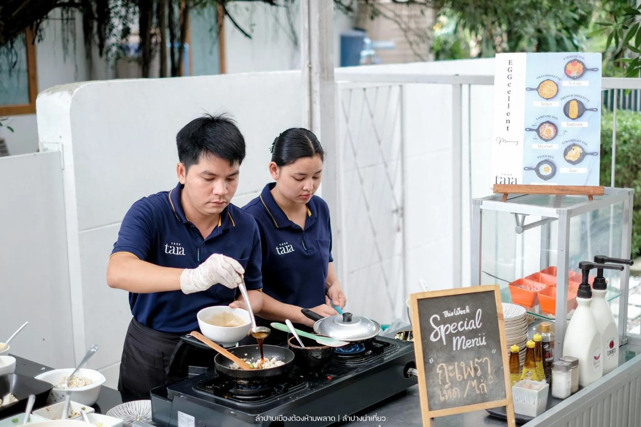 Breakfast in Tree Tara hotel