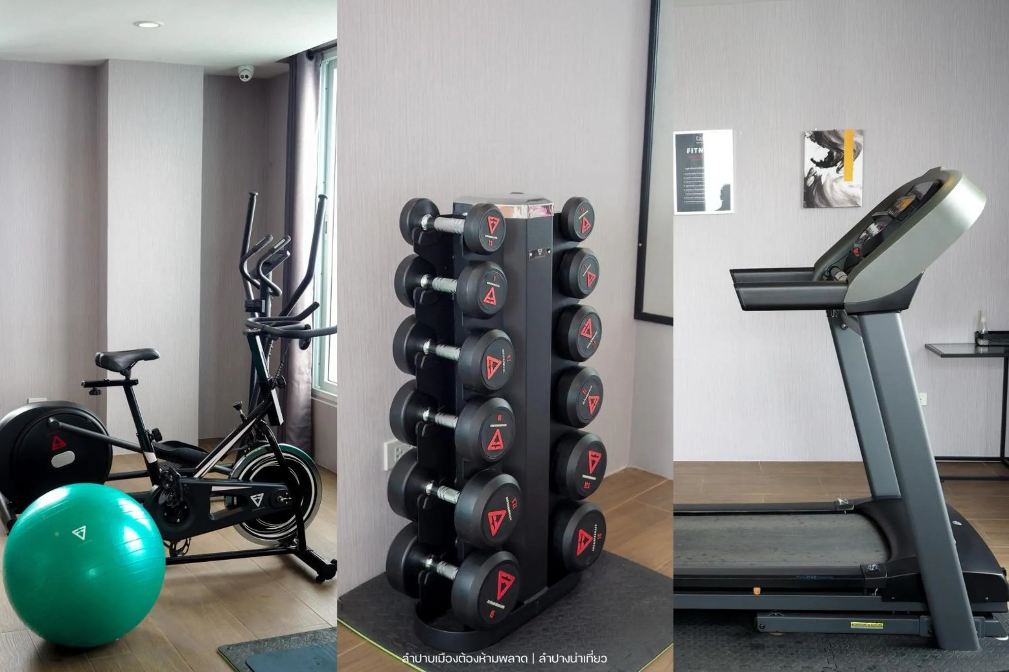 Fitness centre/facilities in Tree Tara hotel