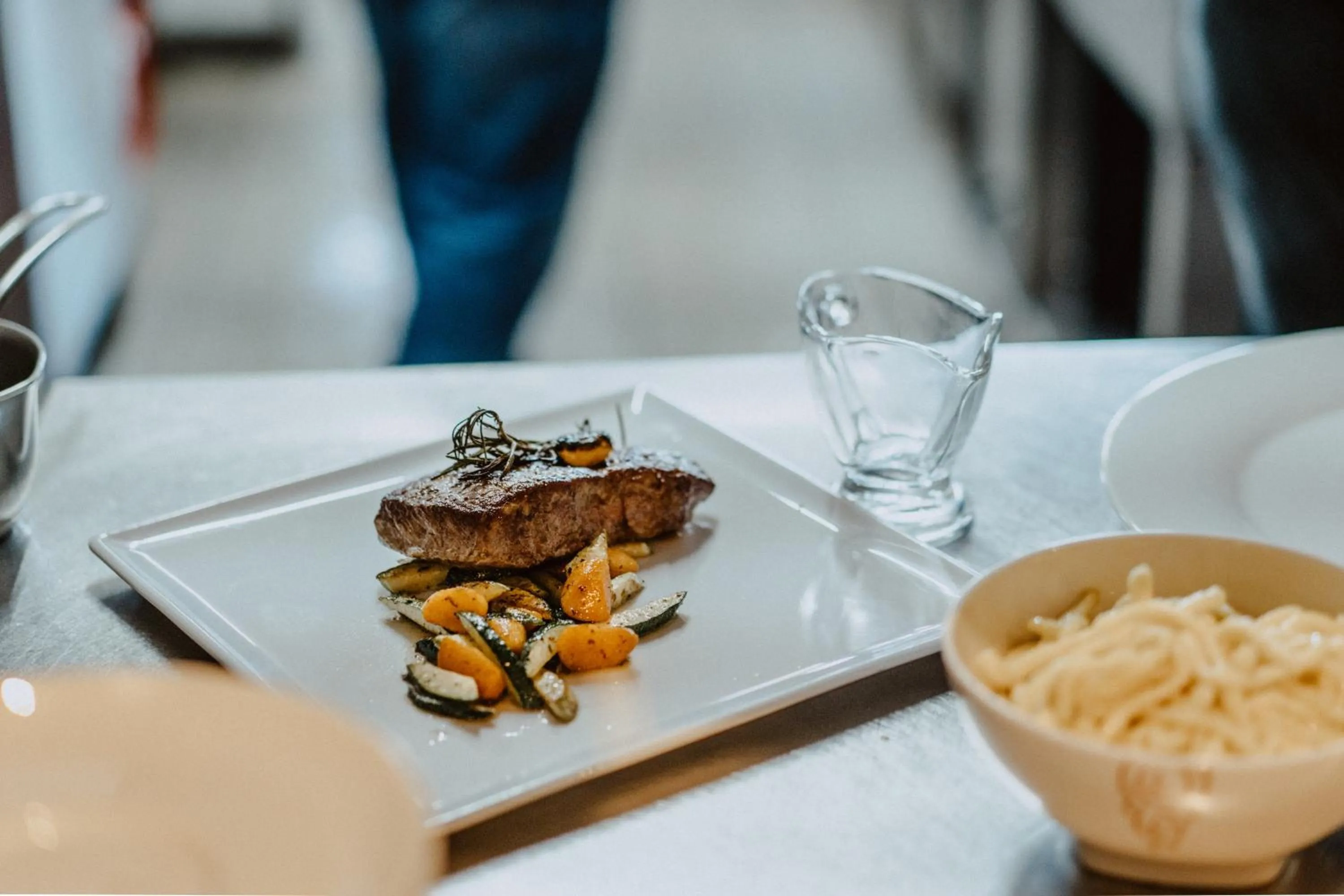 Food close-up in Hotel Waldeck mit Restaurant "Florian'S"