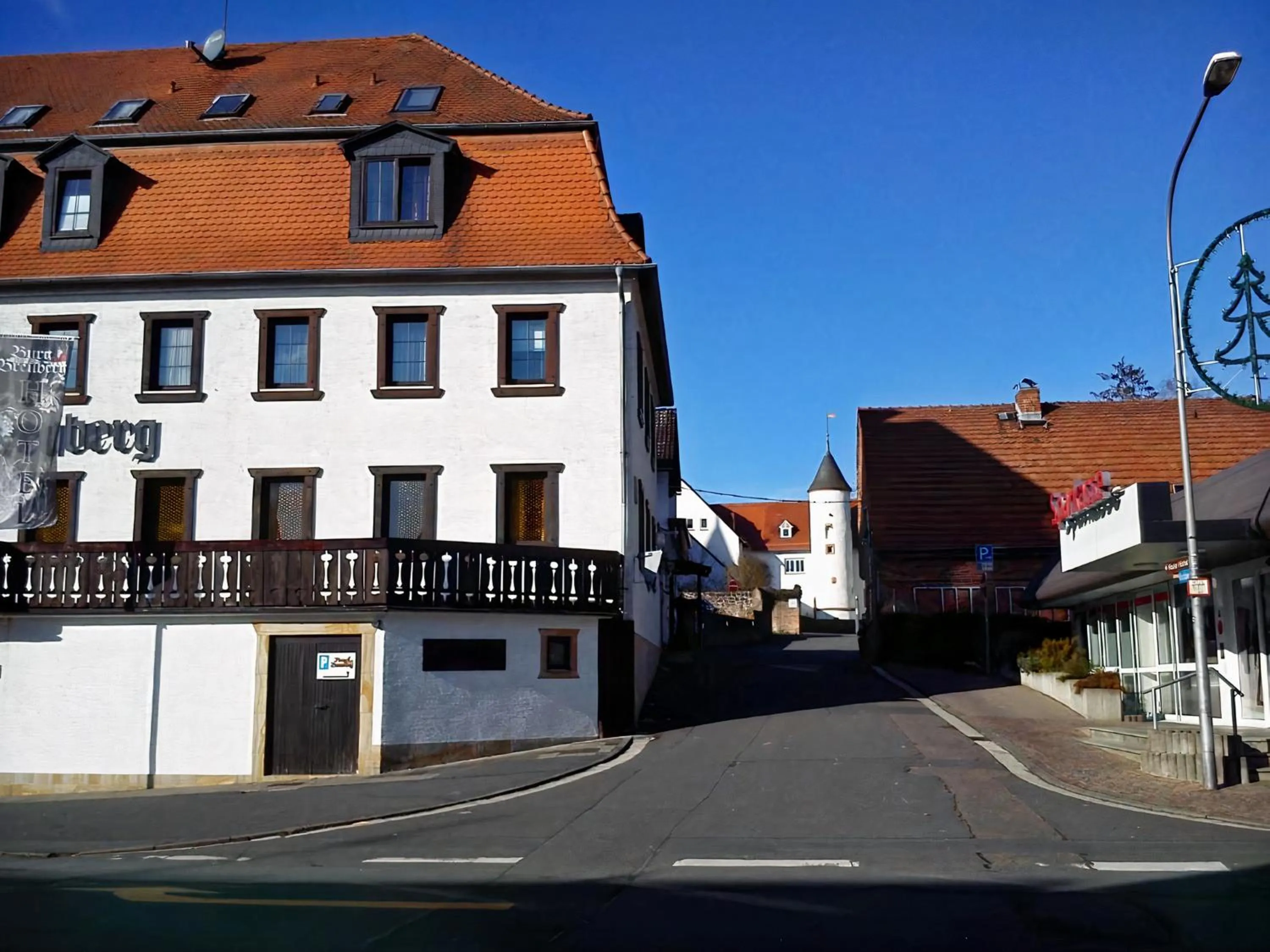 Property building in Hotel Burg Breuberg