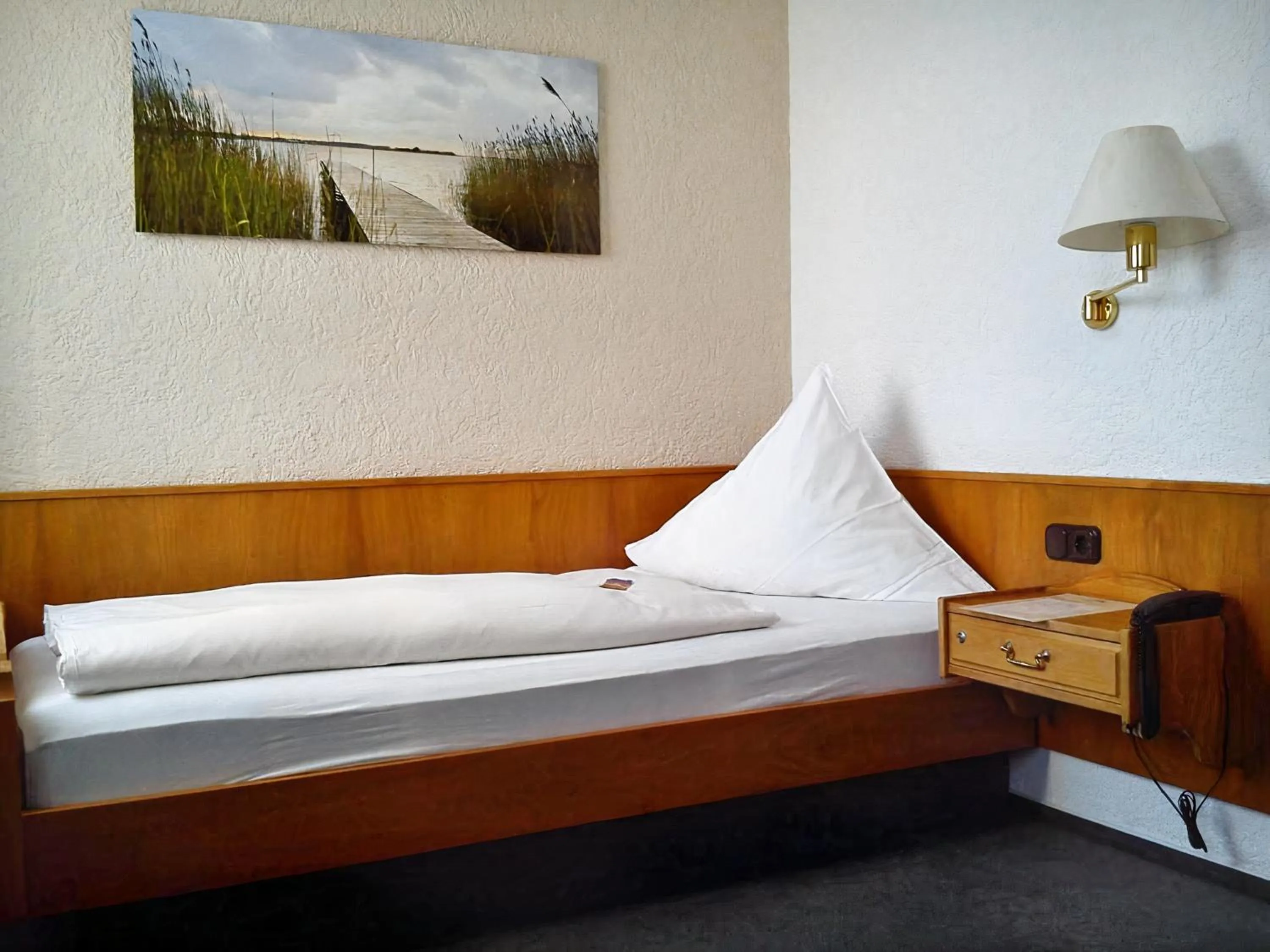 Bed in Hotel Burg Breuberg