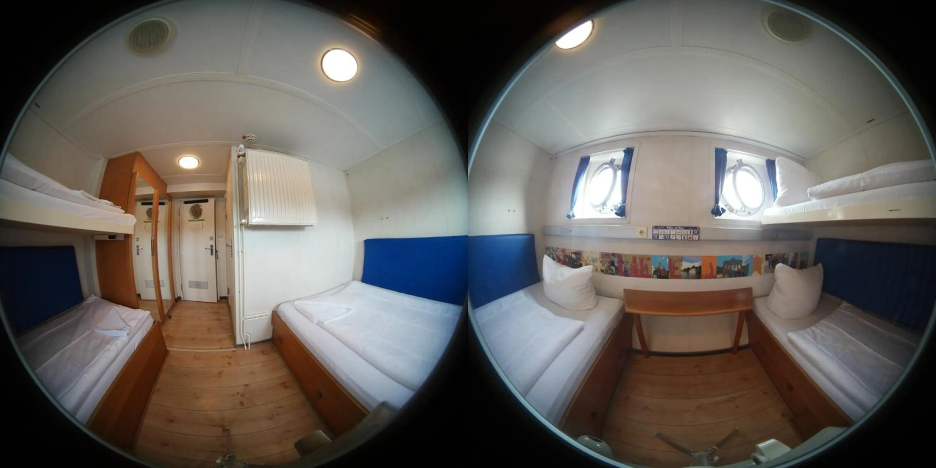 Bed in Shipotel-Berlin GmbH, Shipotel Eastern & Shipotel Western