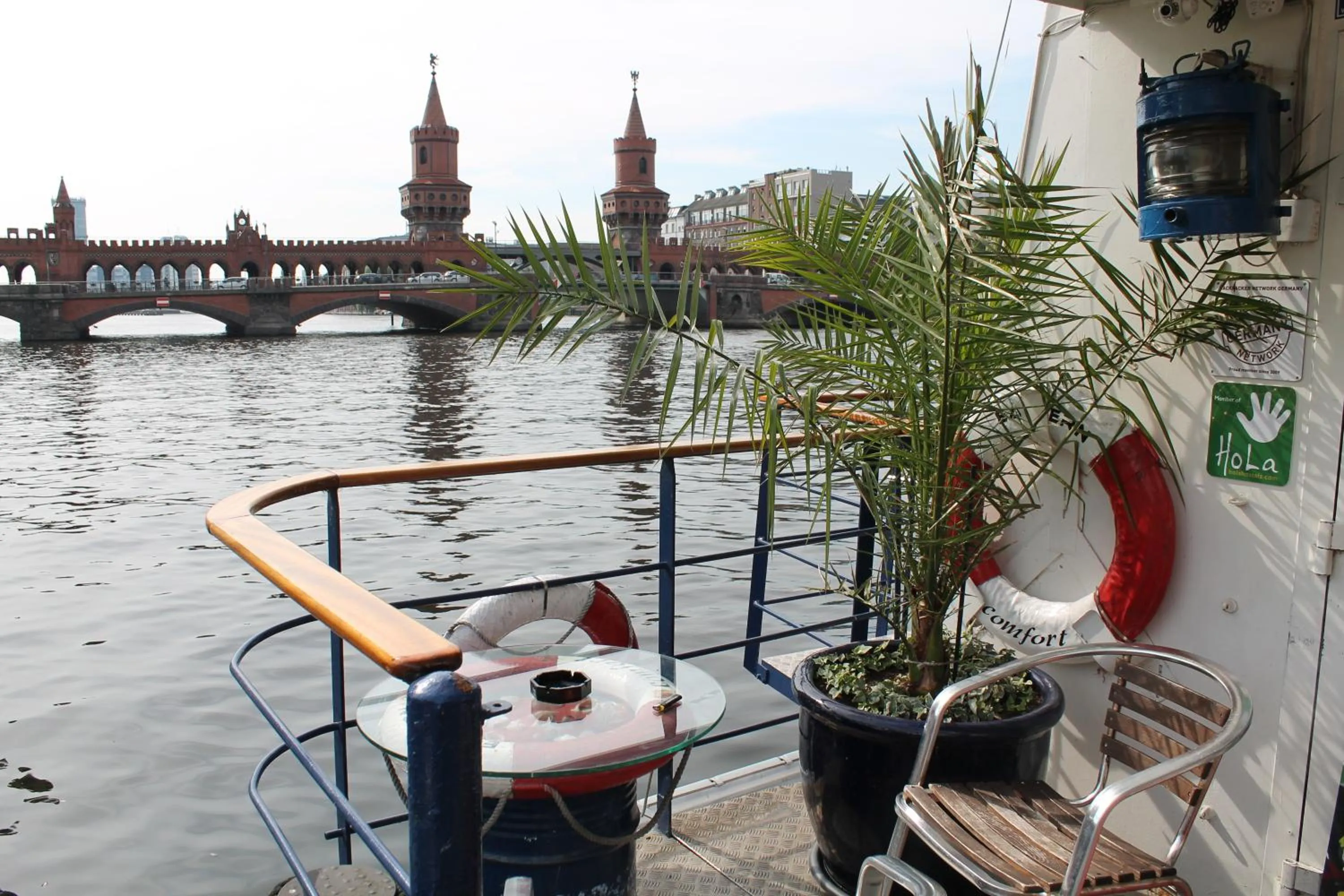 Patio in Shipotel-Berlin GmbH, Shipotel Eastern & Shipotel Western