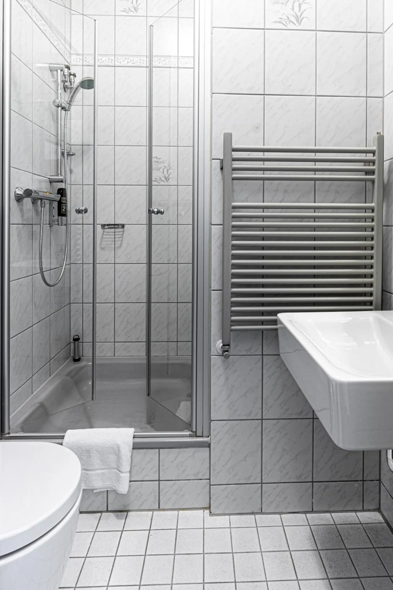 Bathroom in Sport- und Tagungshotel De Poort