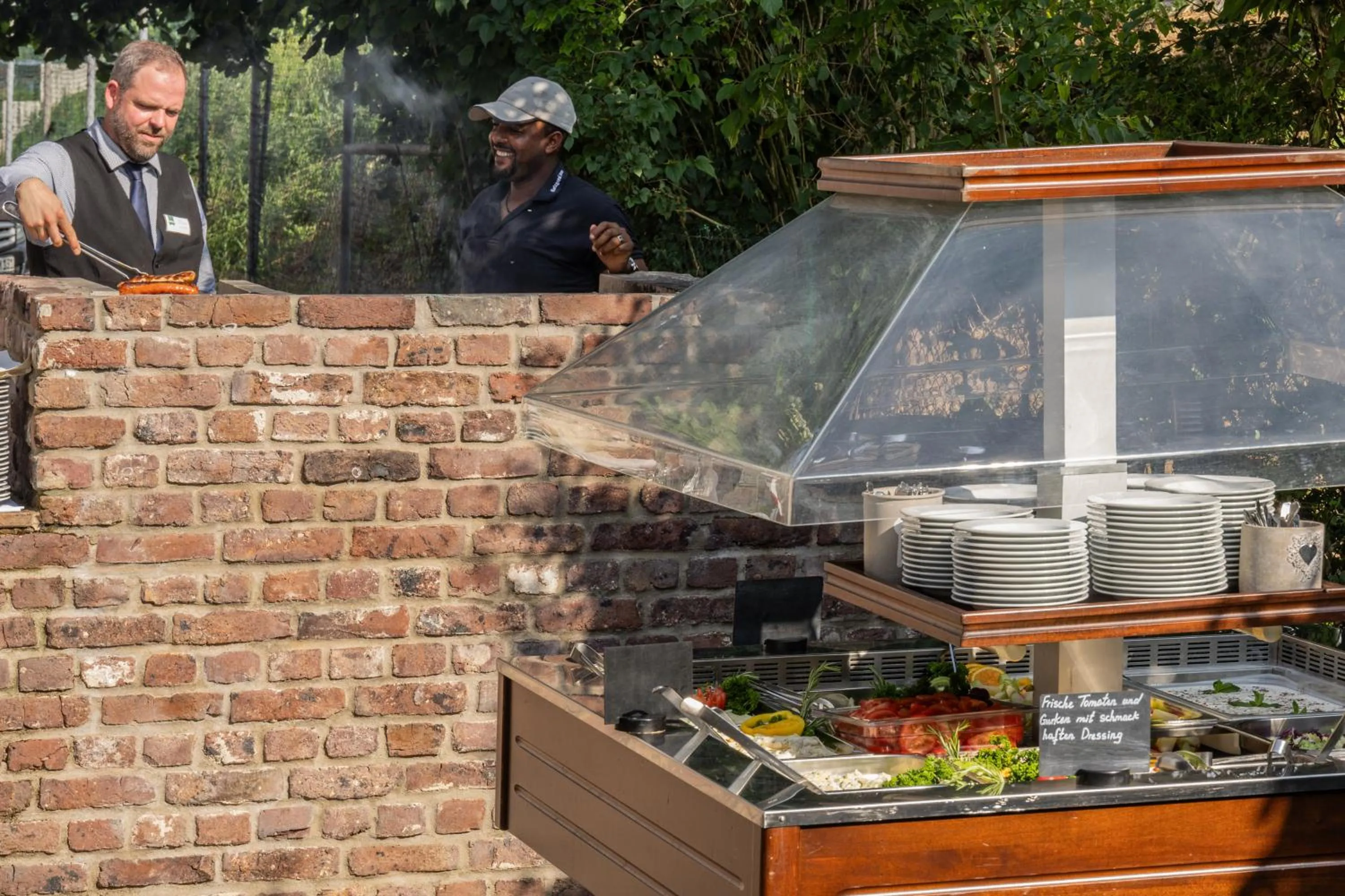 BBQ facilities in Sport- und Tagungshotel De Poort