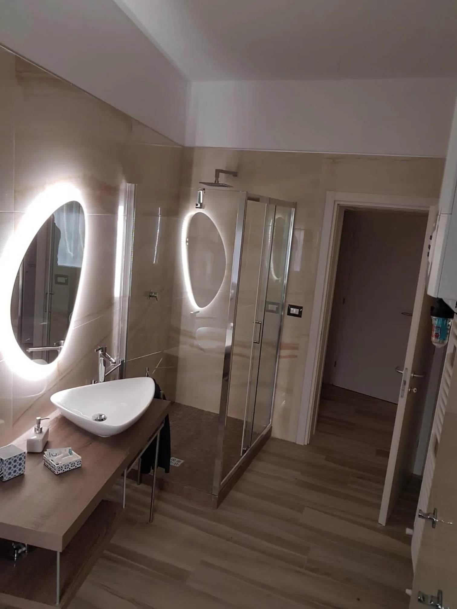 Shower in La Gubbiata