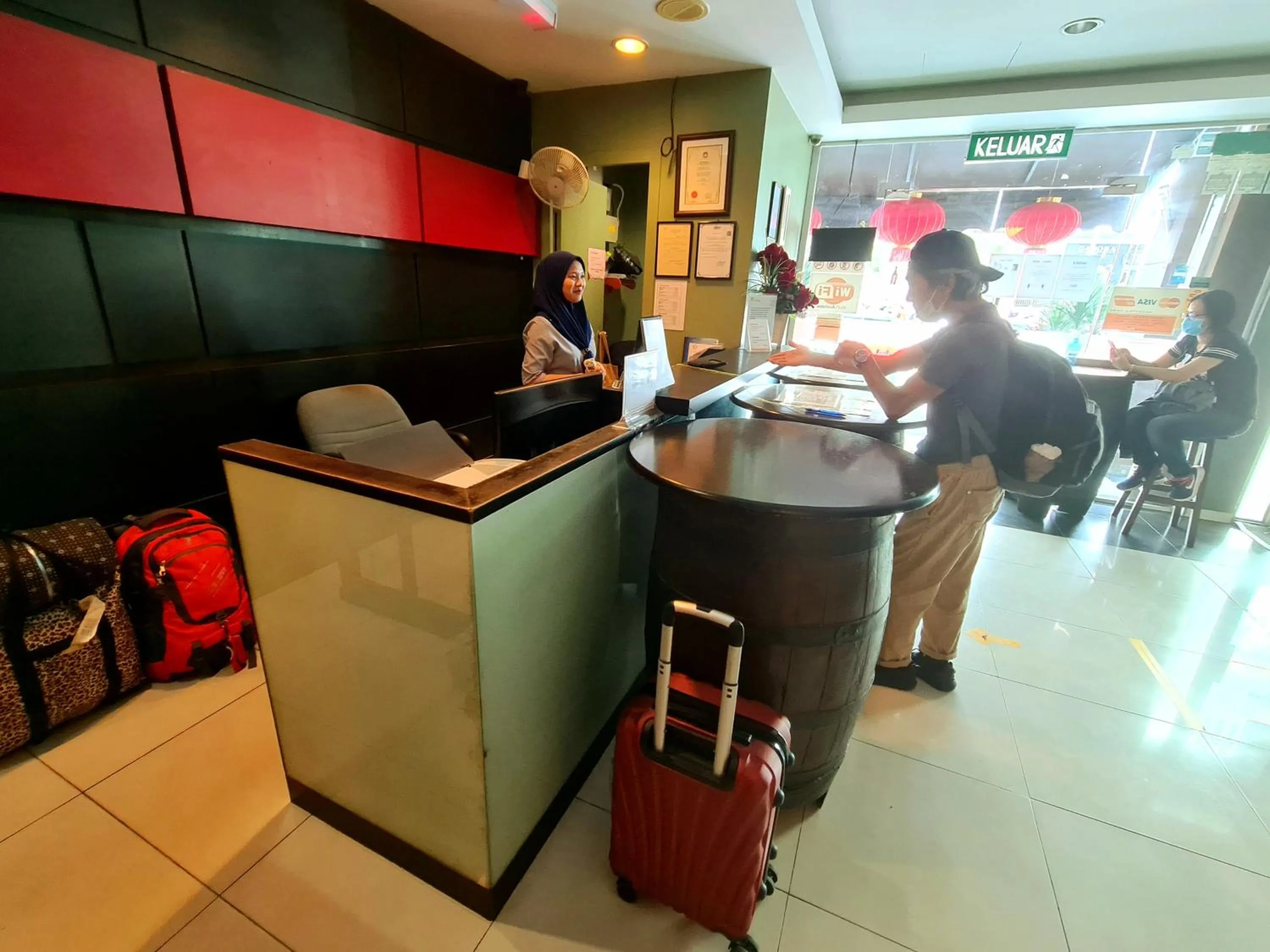 Staff in Bee Garden & BB Motel - Alor Setar