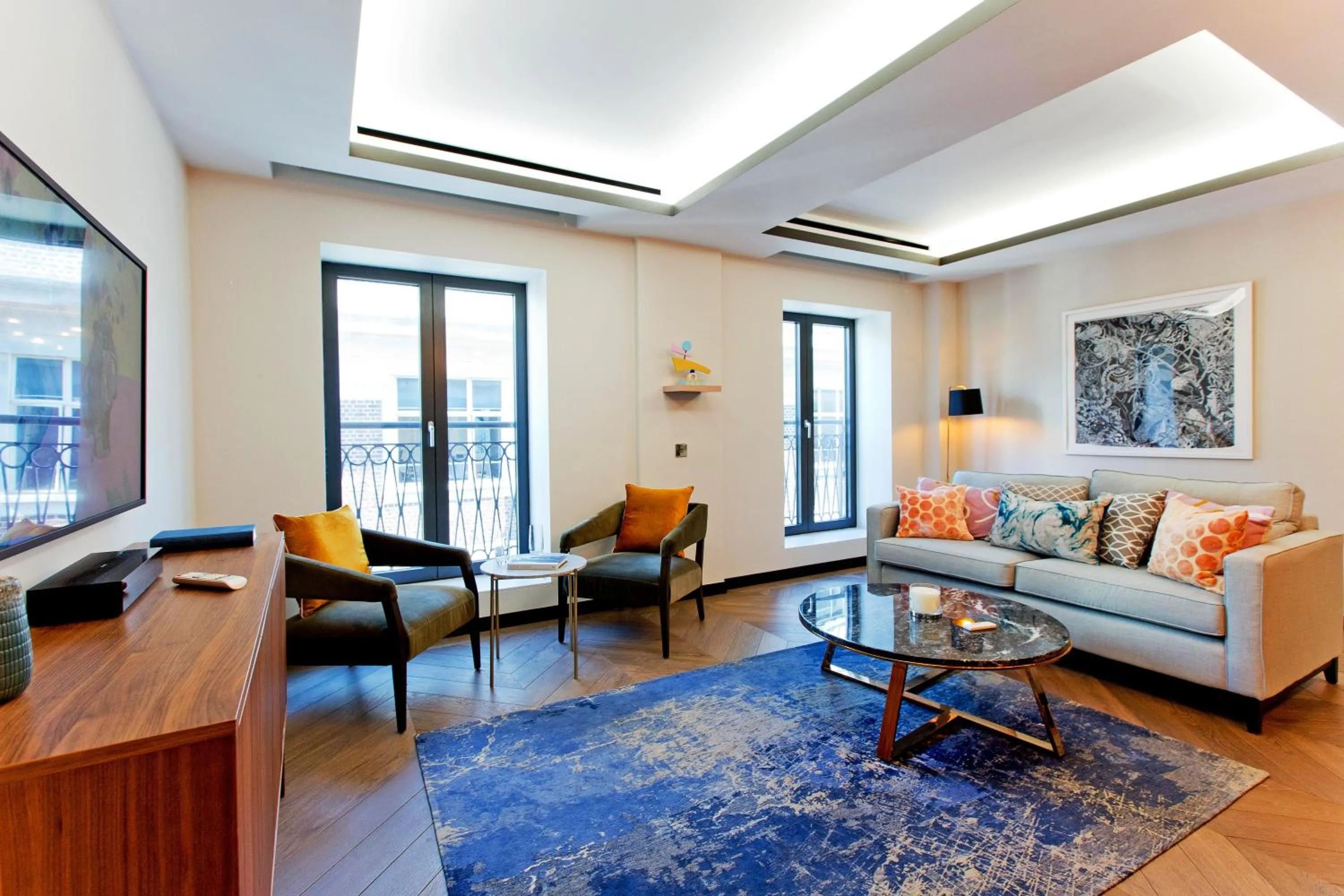 Living room in 37GS Residences