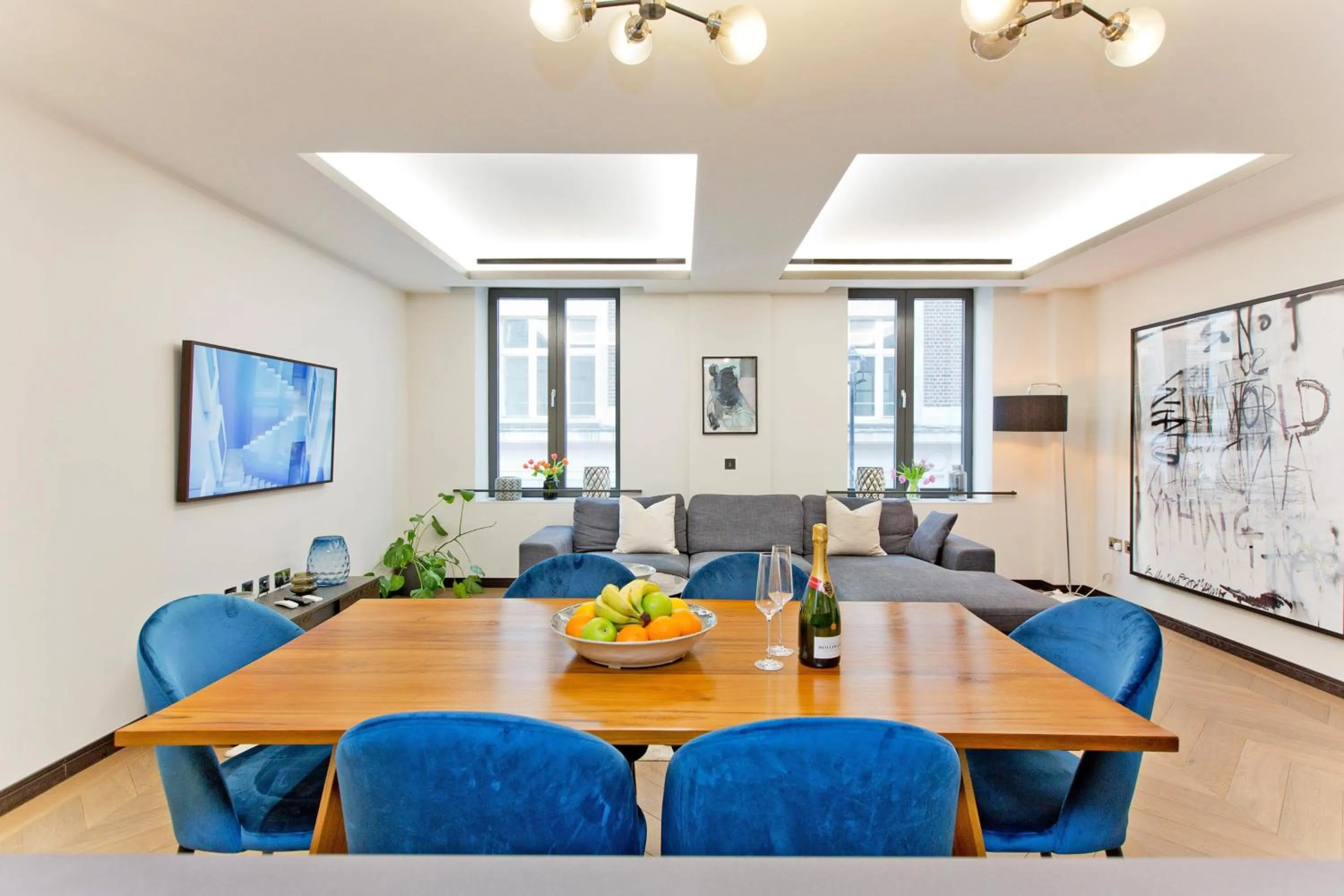 Living room in 37GS Residences