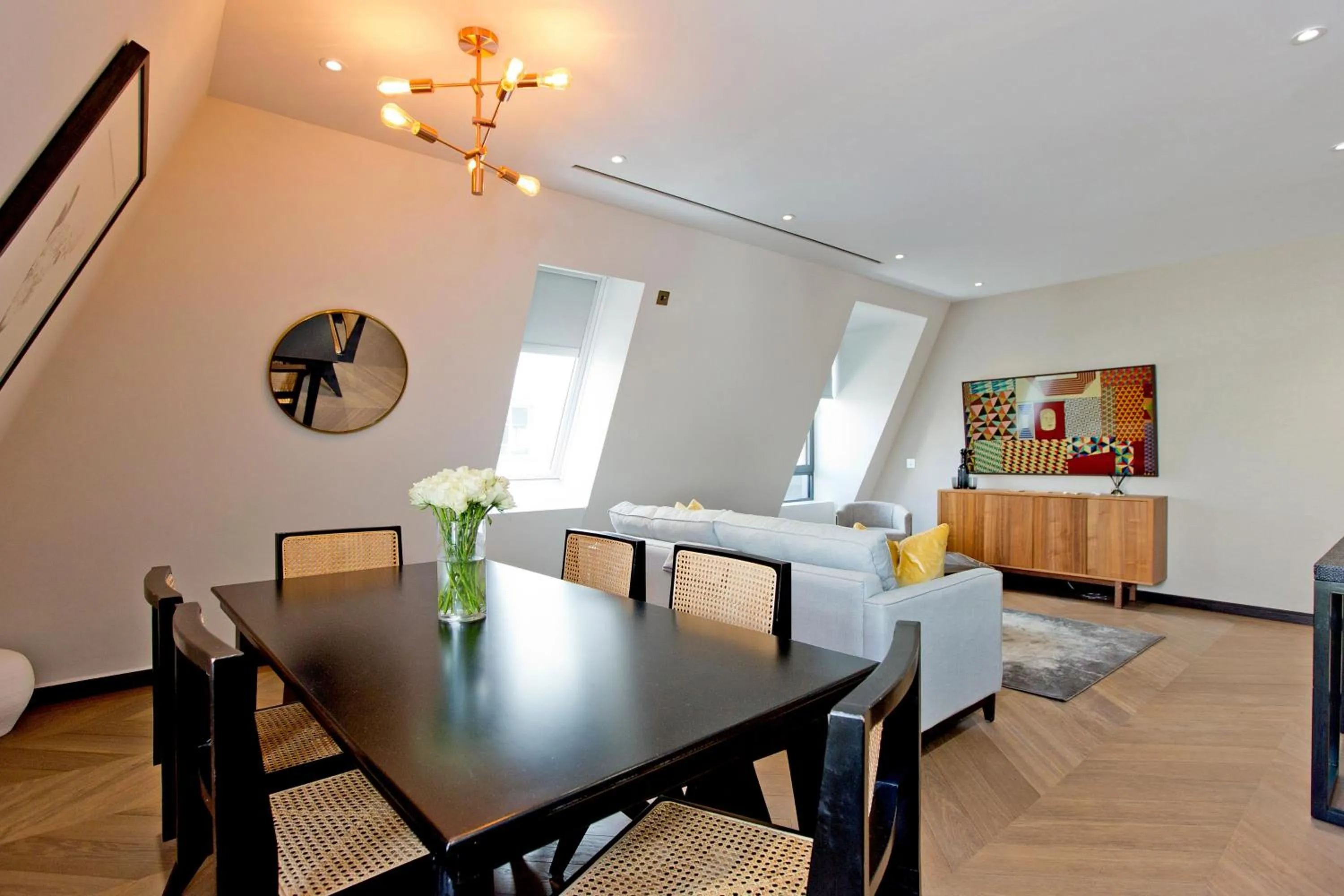 Dining area in 37GS Residences