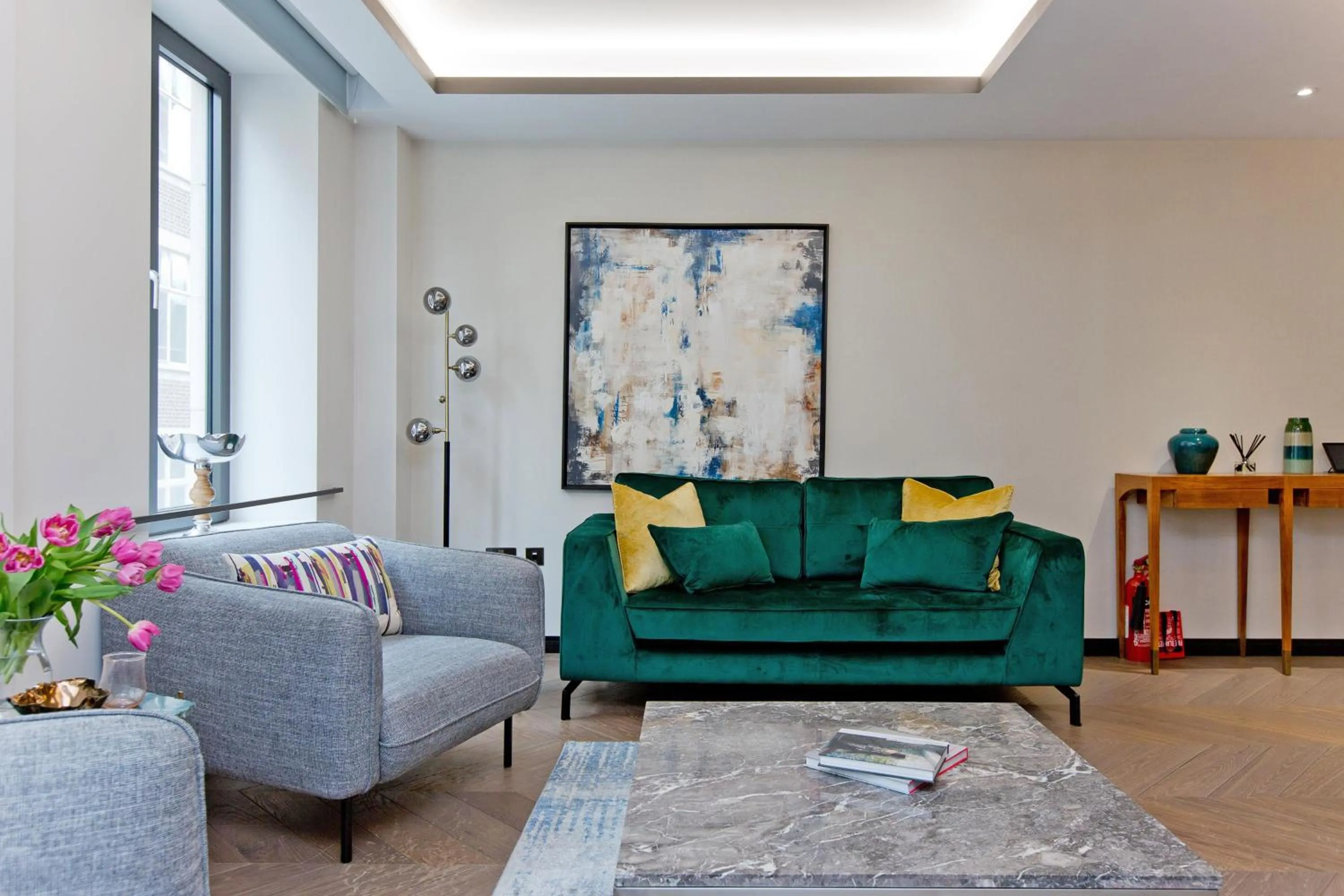 Living room in 37GS Residences