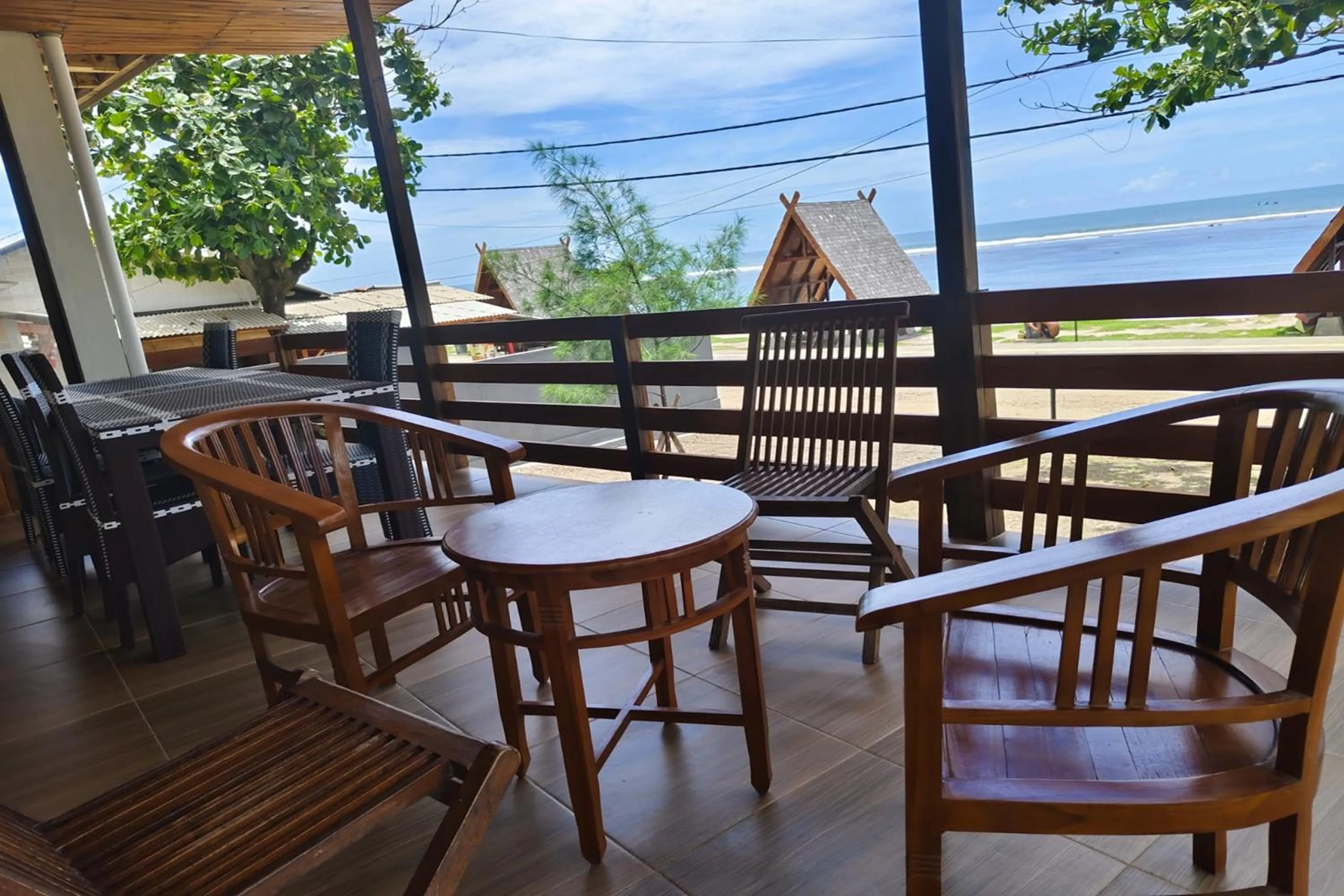 Balcony/Terrace in Penginapan Erbysa