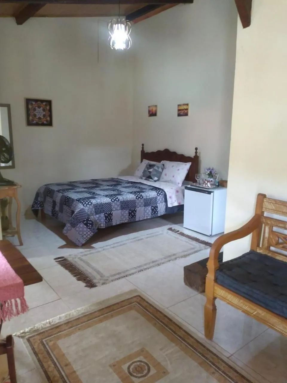 Bed in Suites da Dorinha