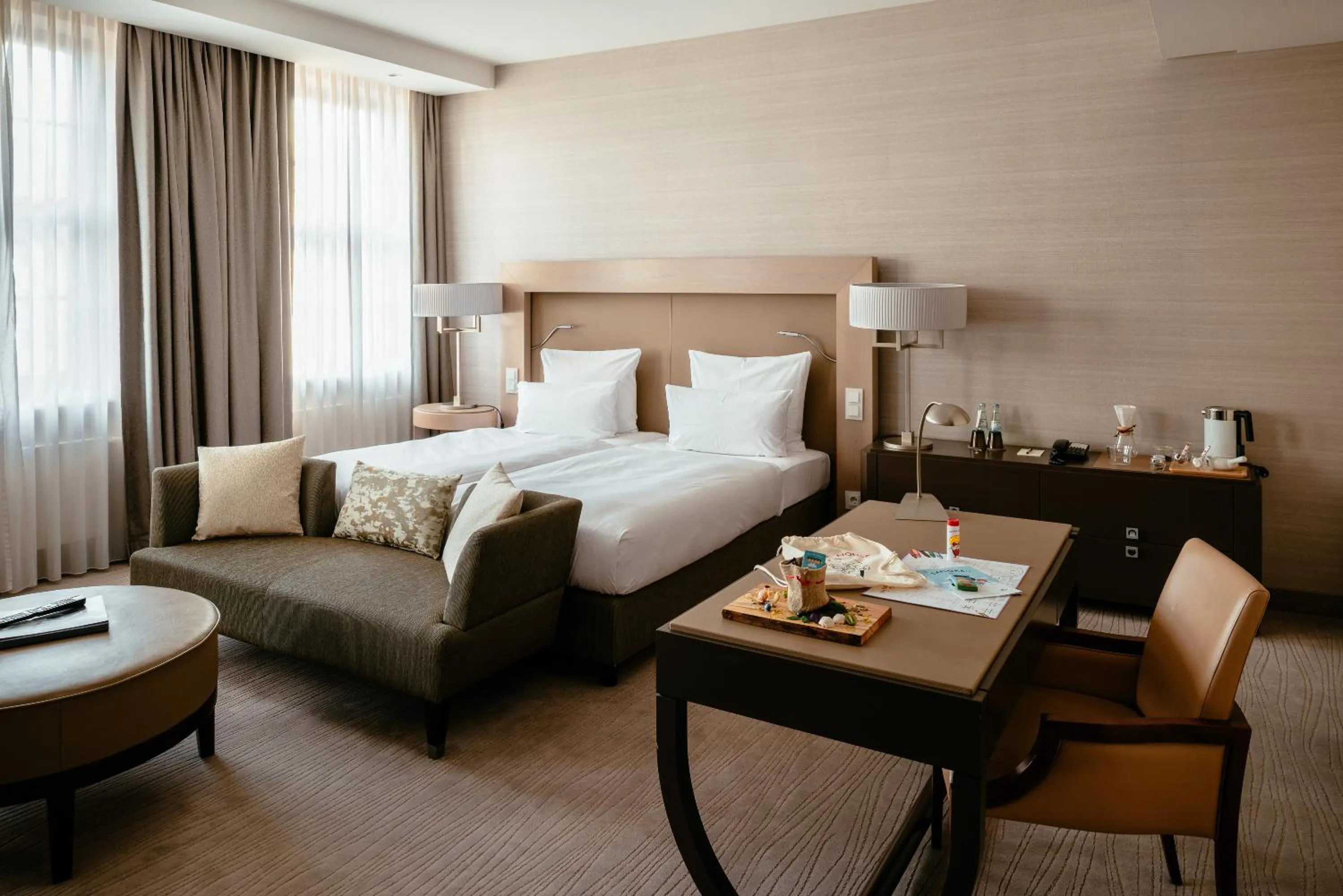 Bed in Townhouse Dresden