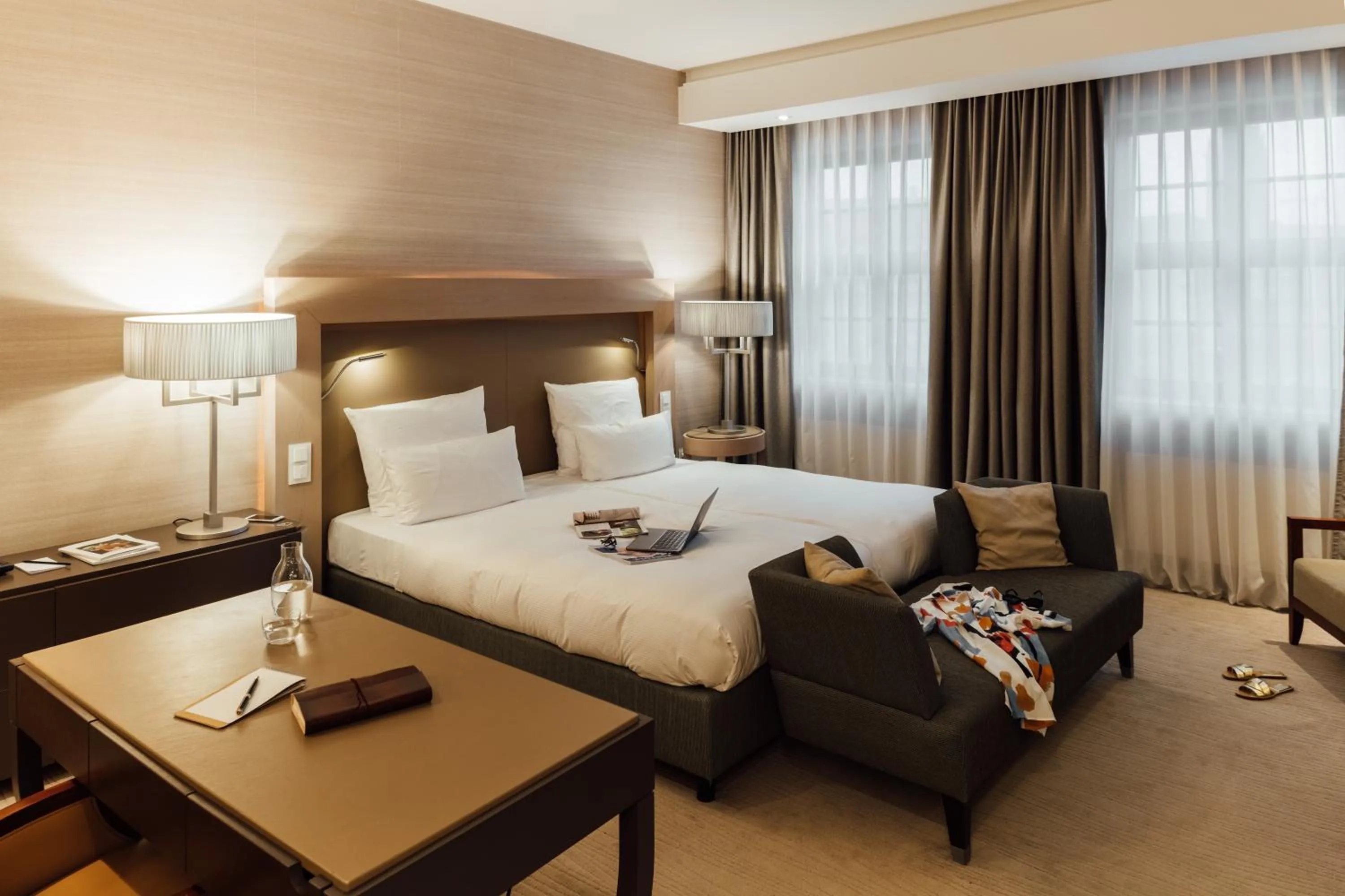 Bed in Townhouse Dresden