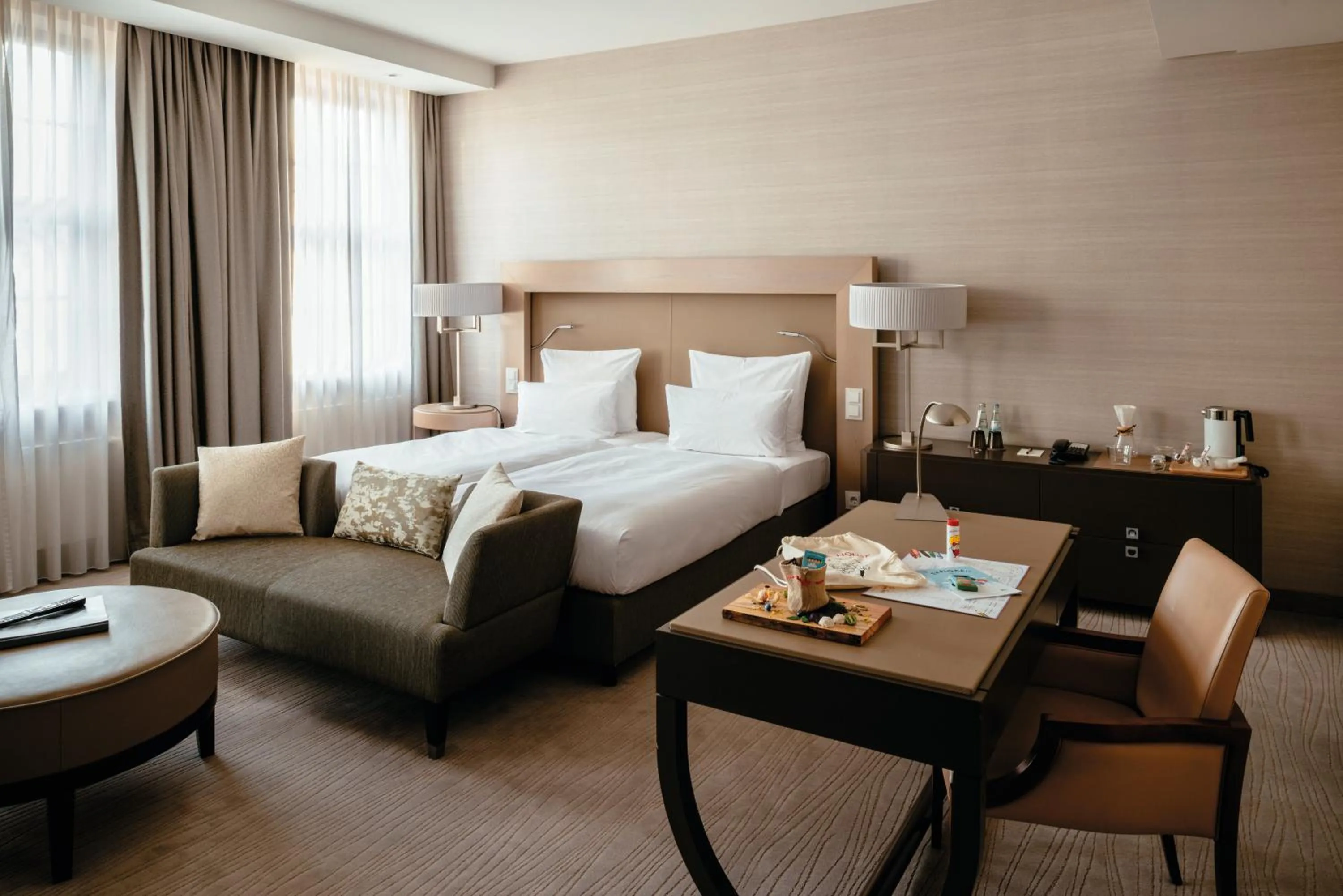 Bed in Townhouse Dresden