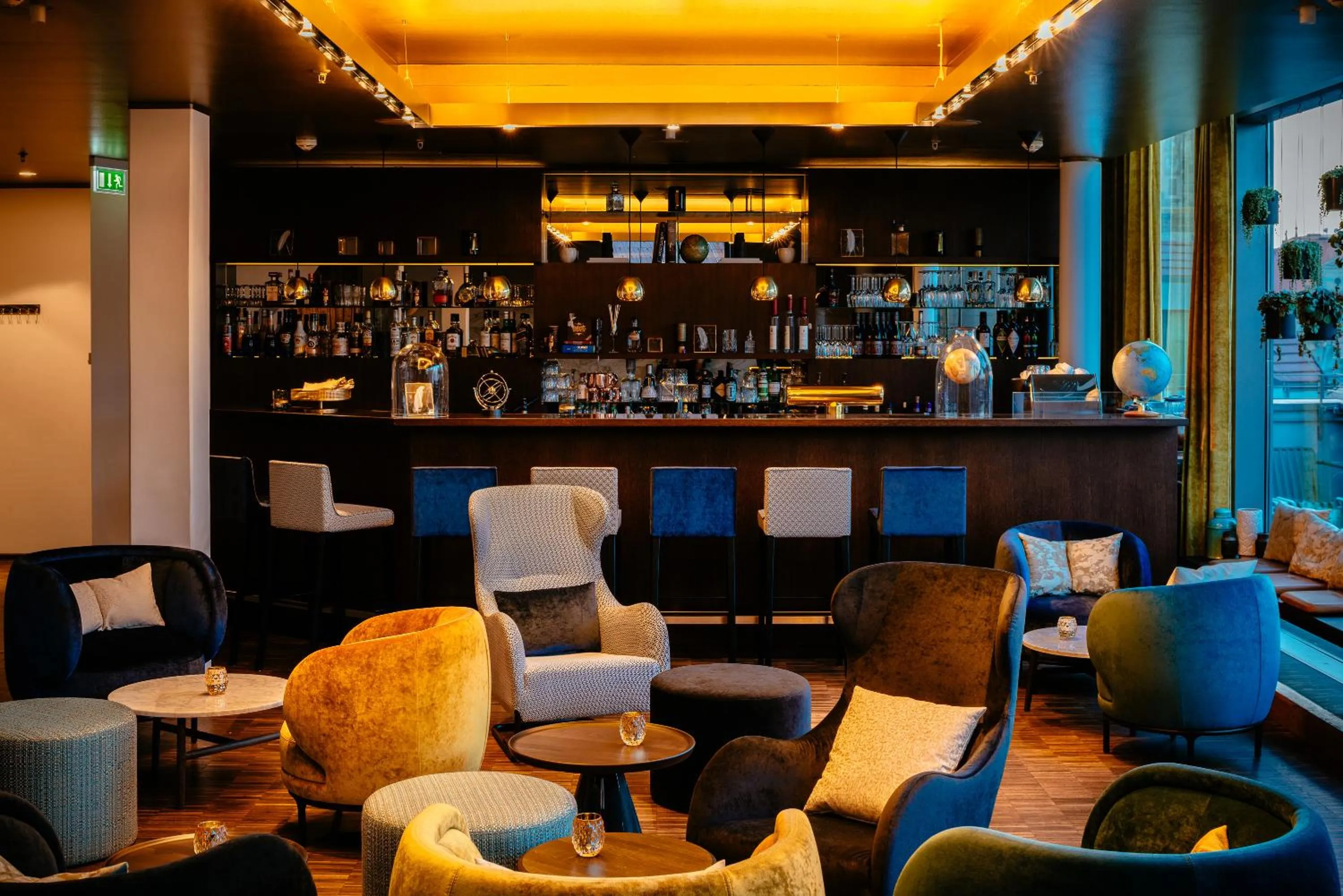 Lounge or bar in Townhouse Dresden