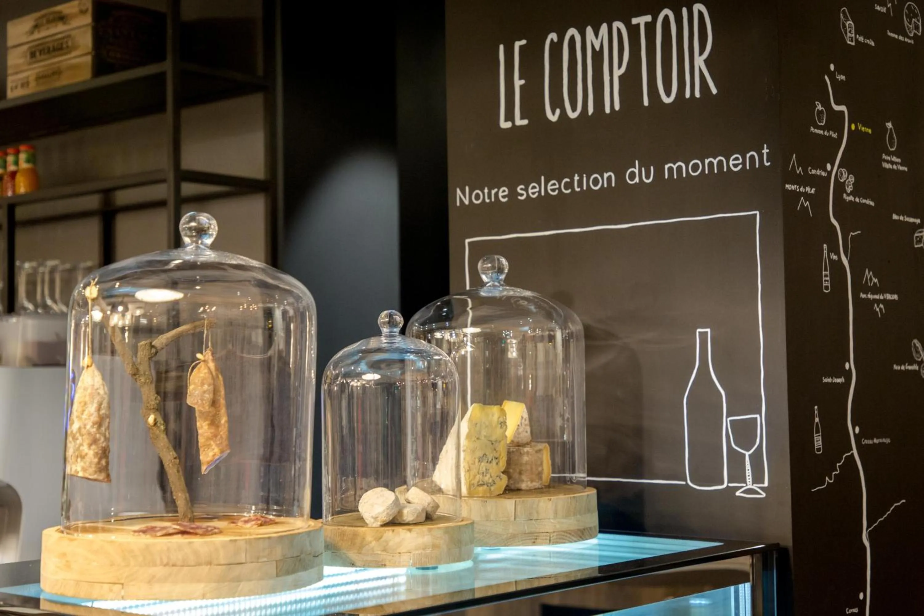 Restaurant/places to eat in ibis Lyon Sud Vienne Saint-Louis