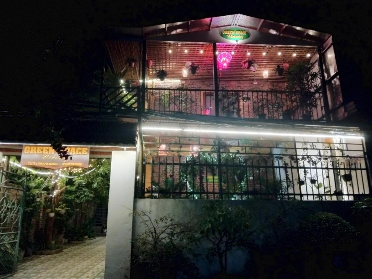 Night in Green Space Homestay